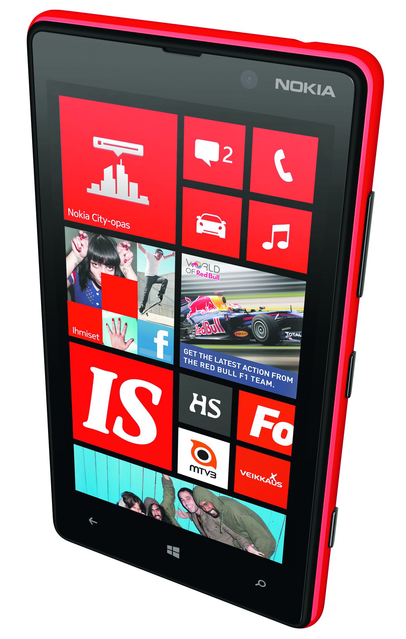 Nokia Lumia 820 (Punainen)