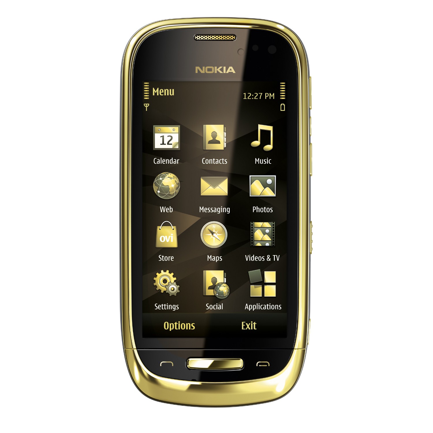 Nokia ORO dark/tmav&aacute; - mobil