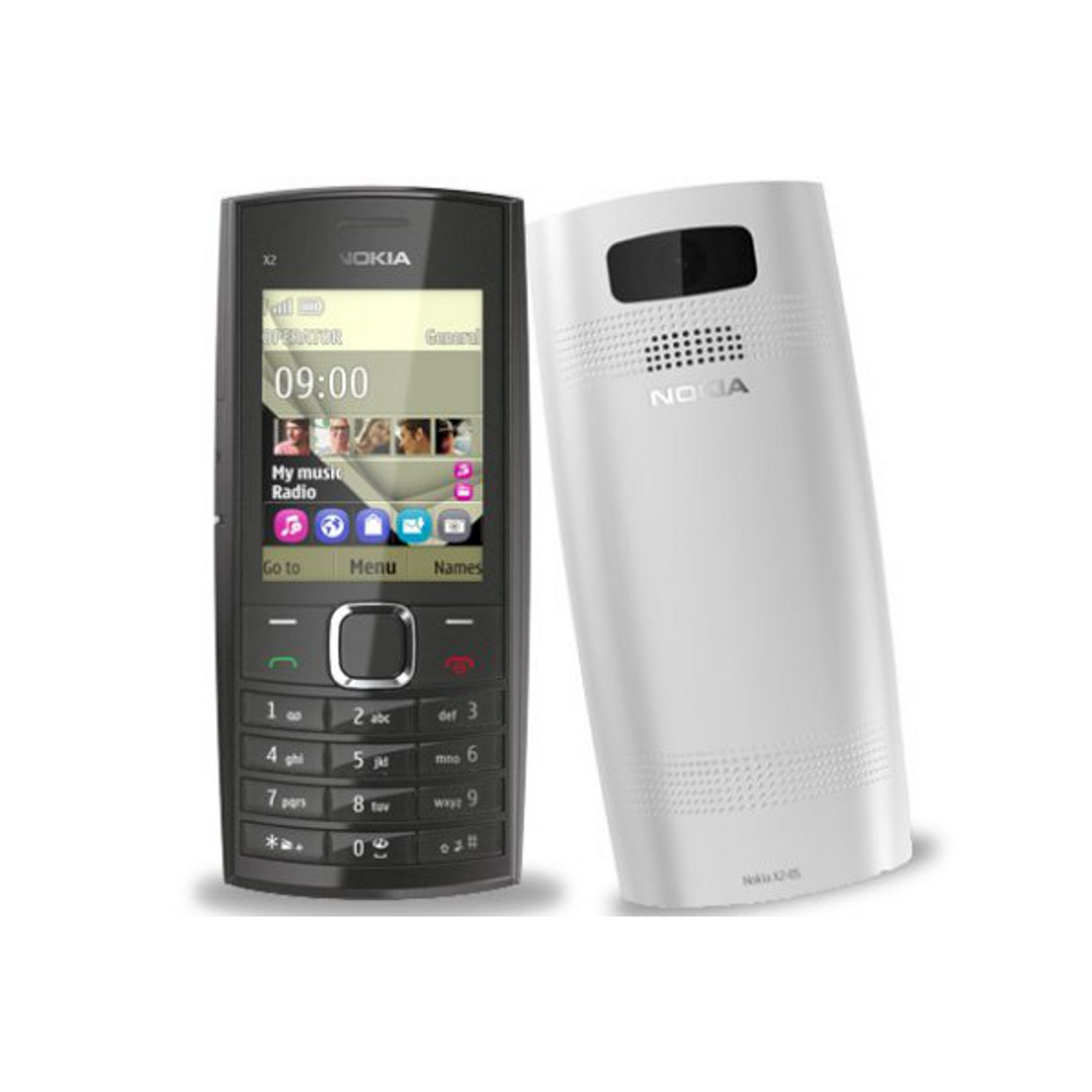 Nokia X2-05 biely (white) - mobil