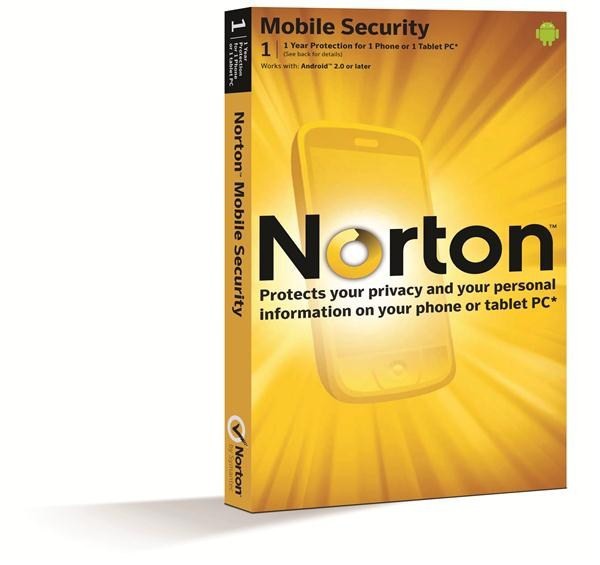 Norton Mobile Security 2.0 in 1 User Card - software pro tablet a mobilní telefon