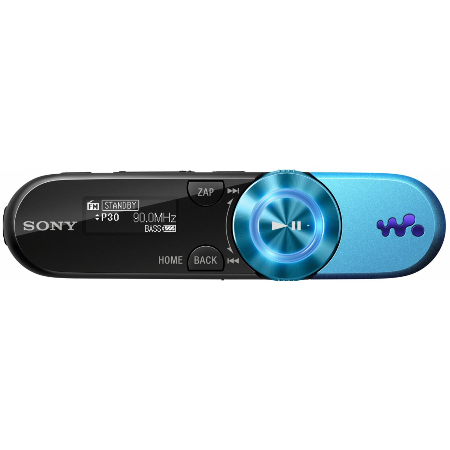 Sony NWZ-B162F 2GB blue - MP3 prehr&aacute;vač