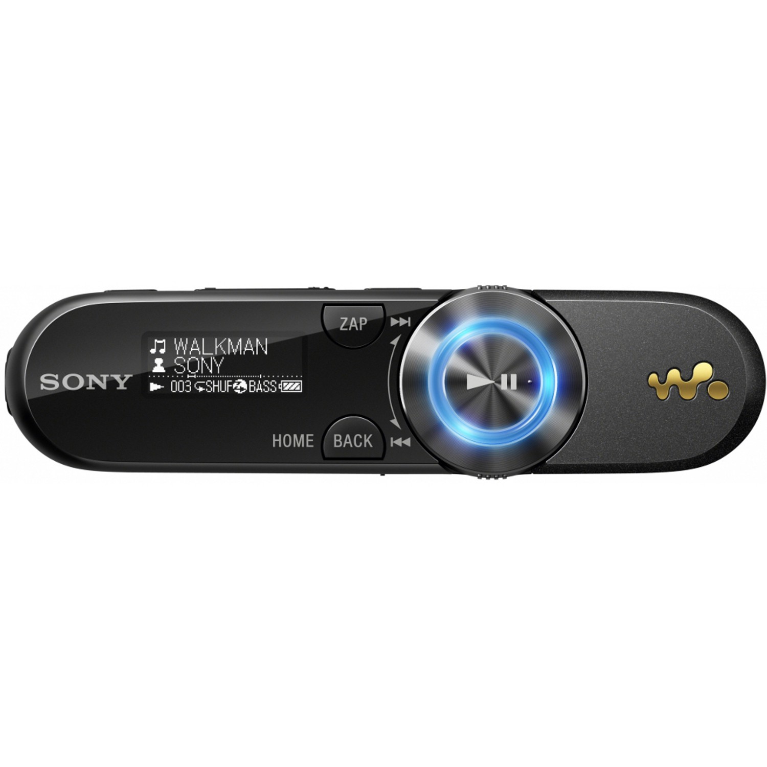 Sony NWZ-B163F 4GB black- MP3 prehr&aacute;vač