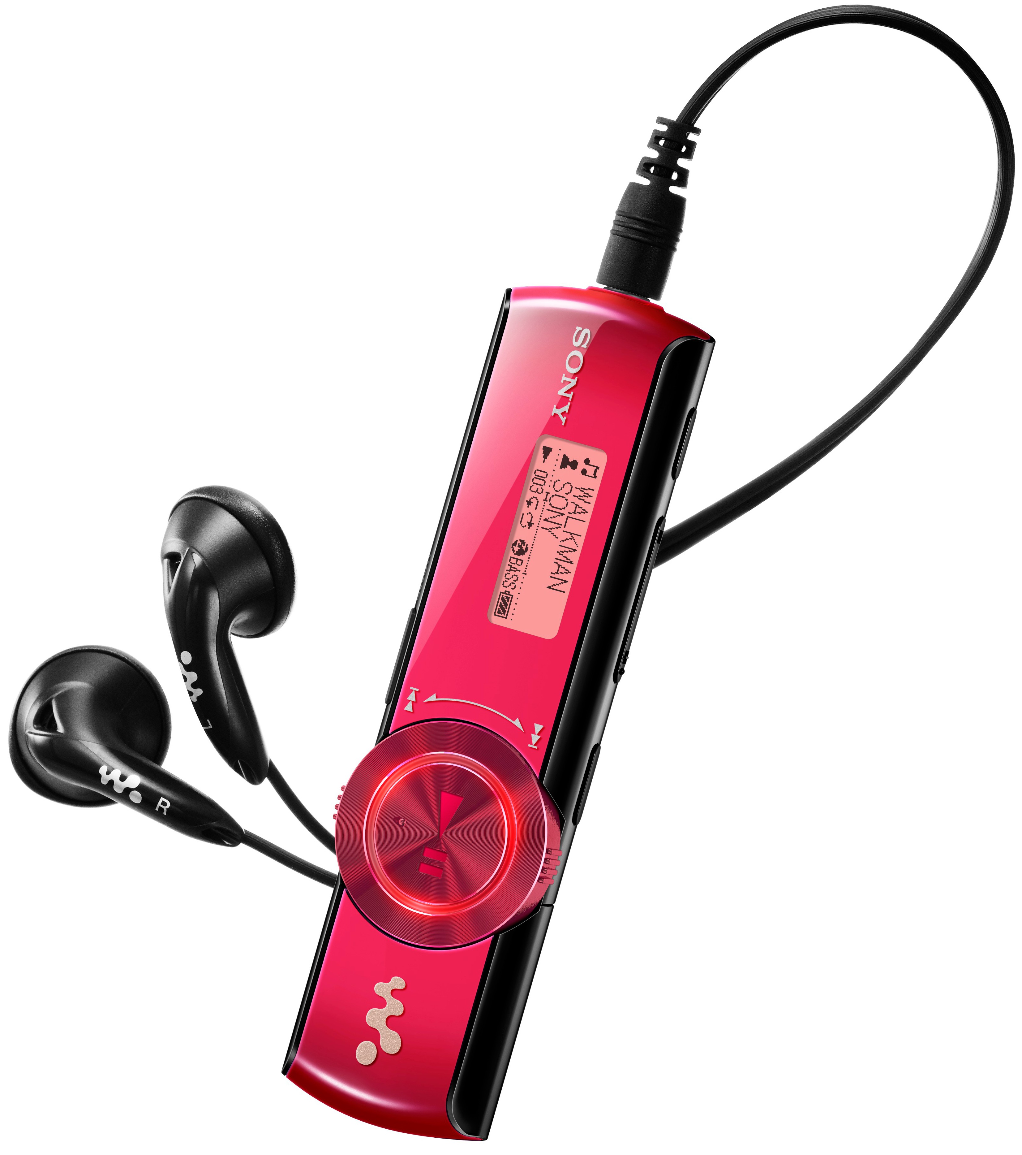 Sony MP3-spelare 2 GB NWZ-172 (röd)