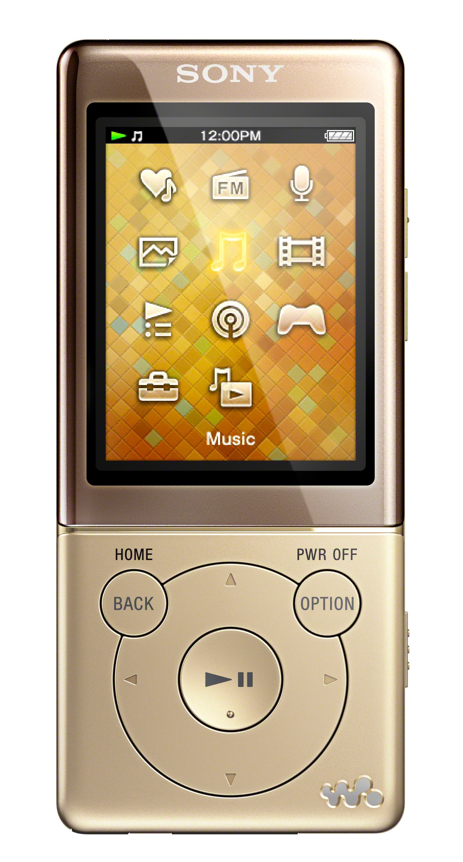 Sony Walkman MP4-spiller 8 GB NWZ-E474 (gull)