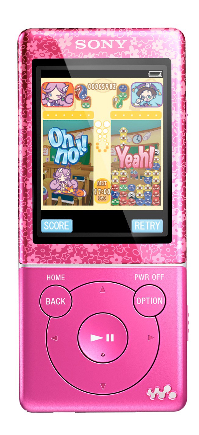 Sony Walkman MP3-spiller 8 GB NWZ-E474 (rosa)