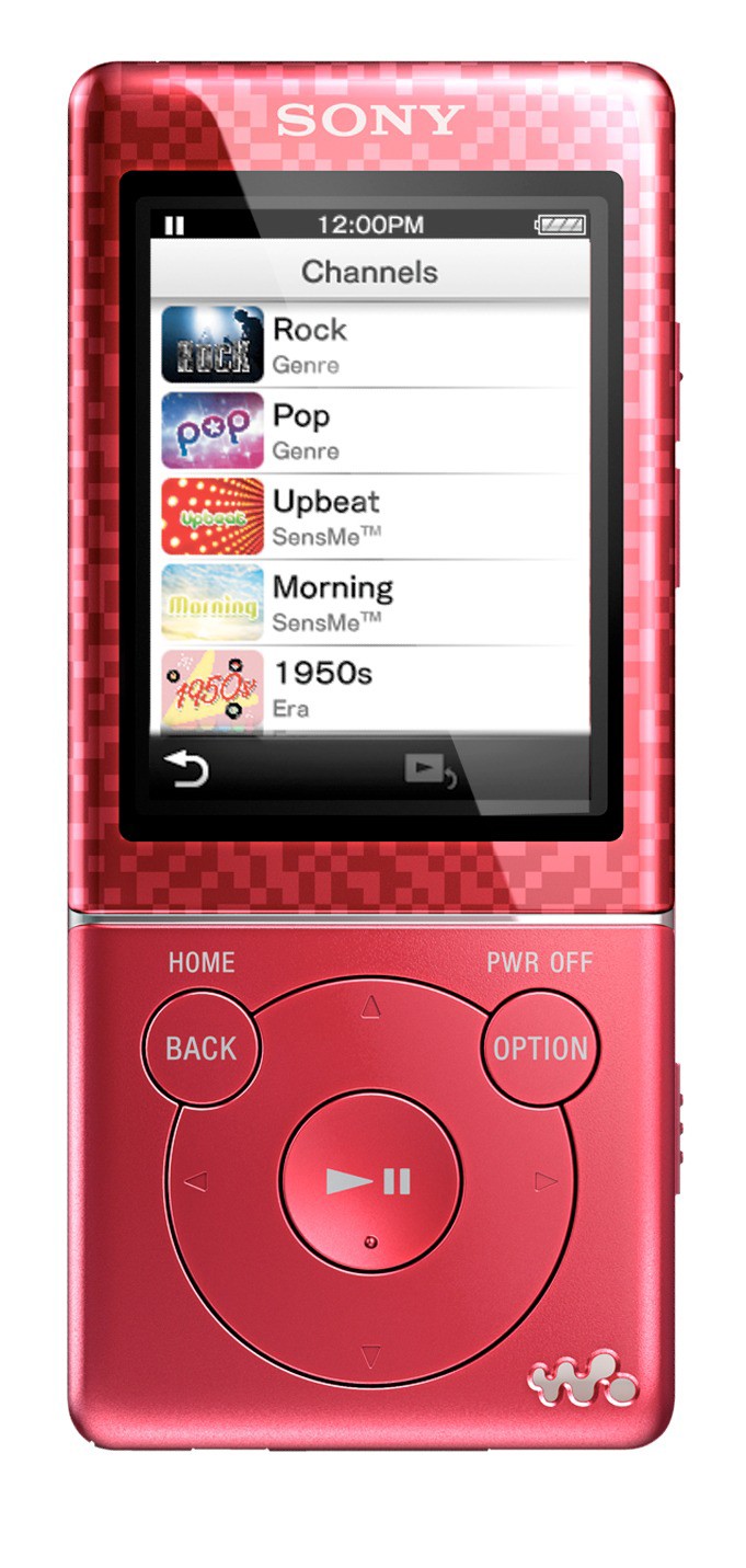 Sony Walkman MP3-spiller 8 GB NWZ-E474 (rød)