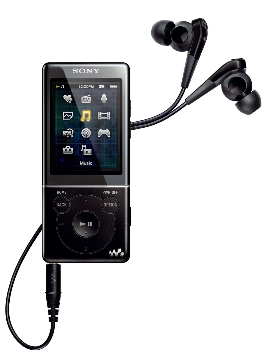 Sony Walkman MP4-spiller 8 GB NWZ-E574 (sort)