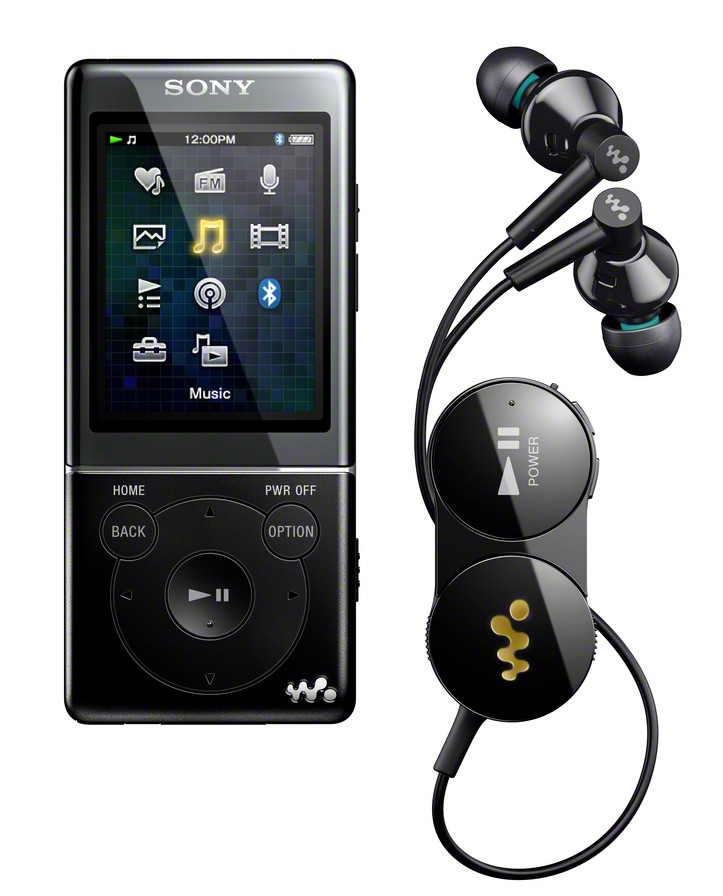 Sony Walkman MP4-spiller 8 GB NZW-S774BT (sort)