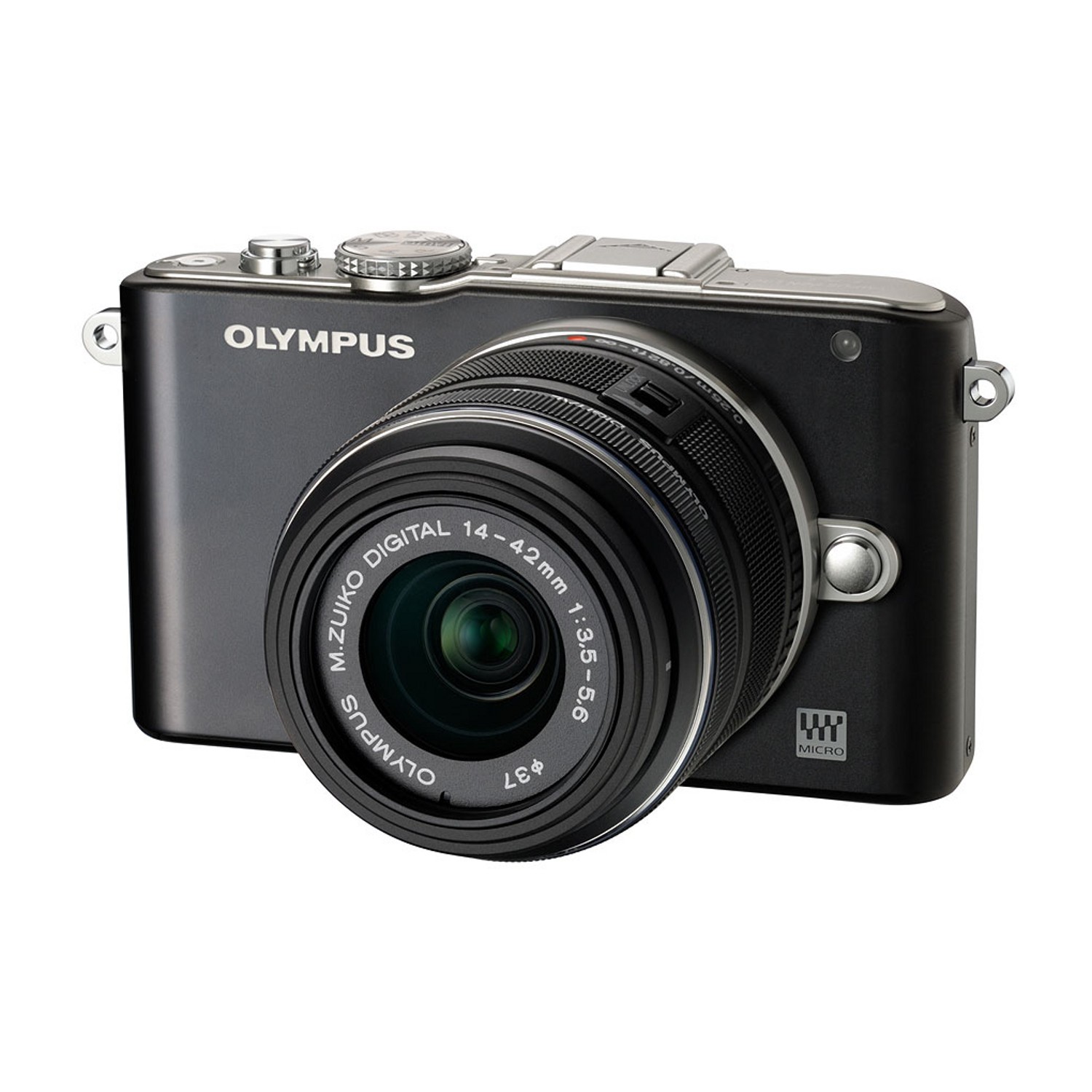 Olympus Systemkamera E-PL3 med 14-42 objektiv (sva