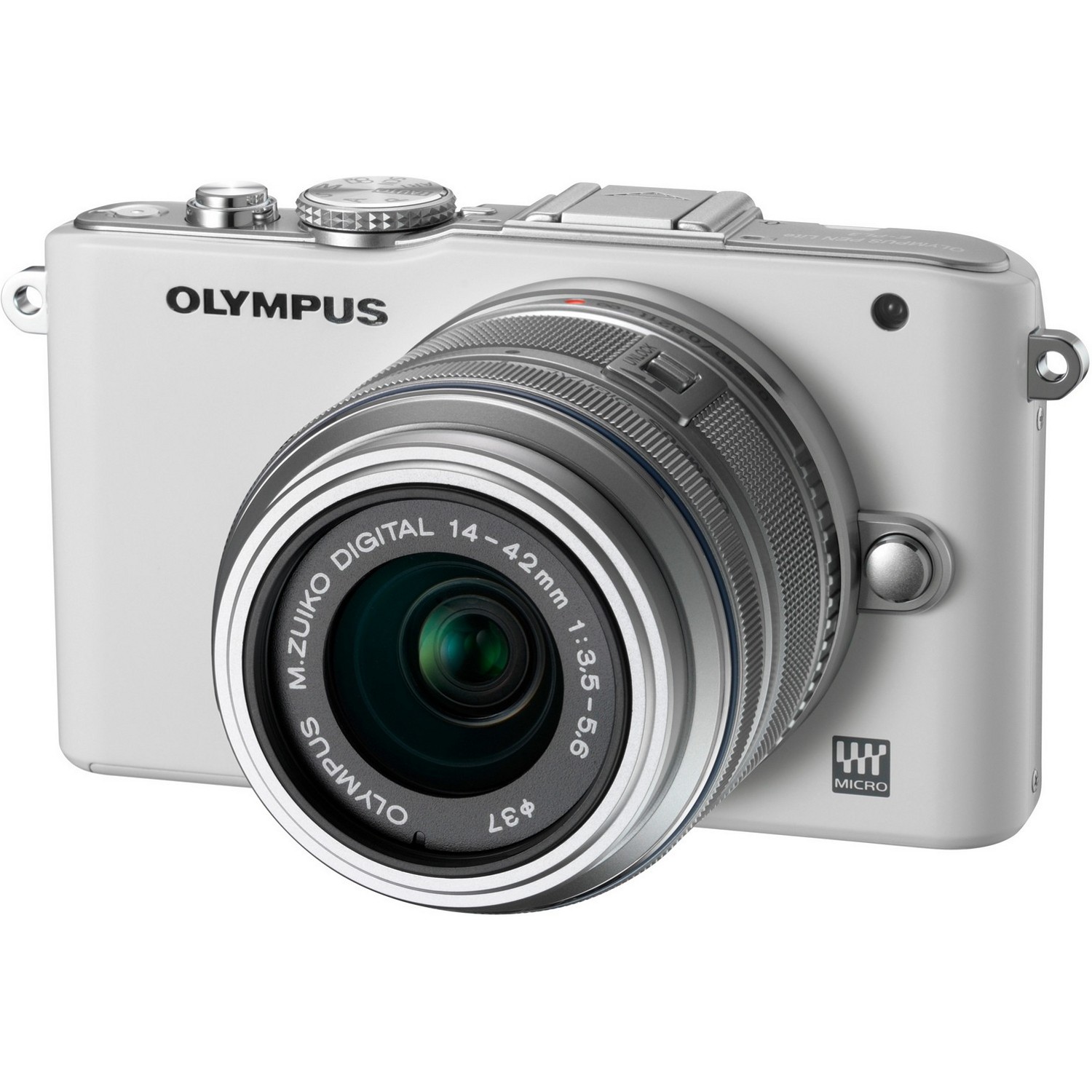 Olympus E-PL3 white + 14-42mm - hybrid