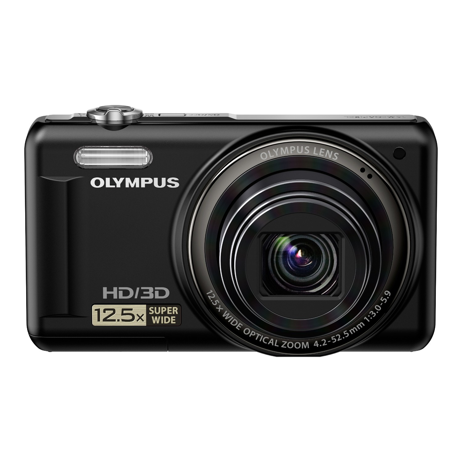 Olympus VR-330 čern&yacute; (black) + n&aacute;hradn&iacute; baterie