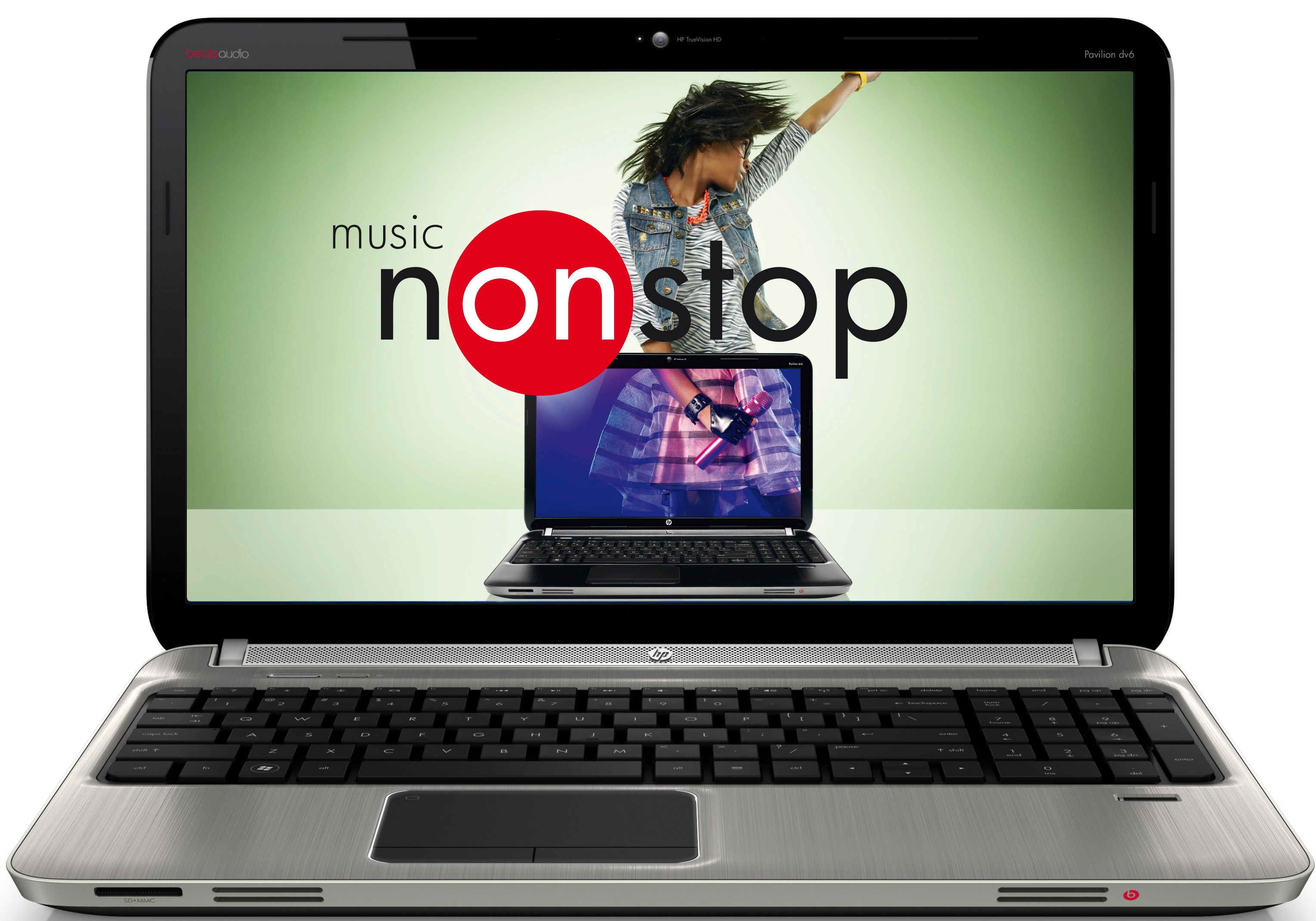 HP Pavilion 15.6" b&aelig;rbar PC dv6-6c24eo