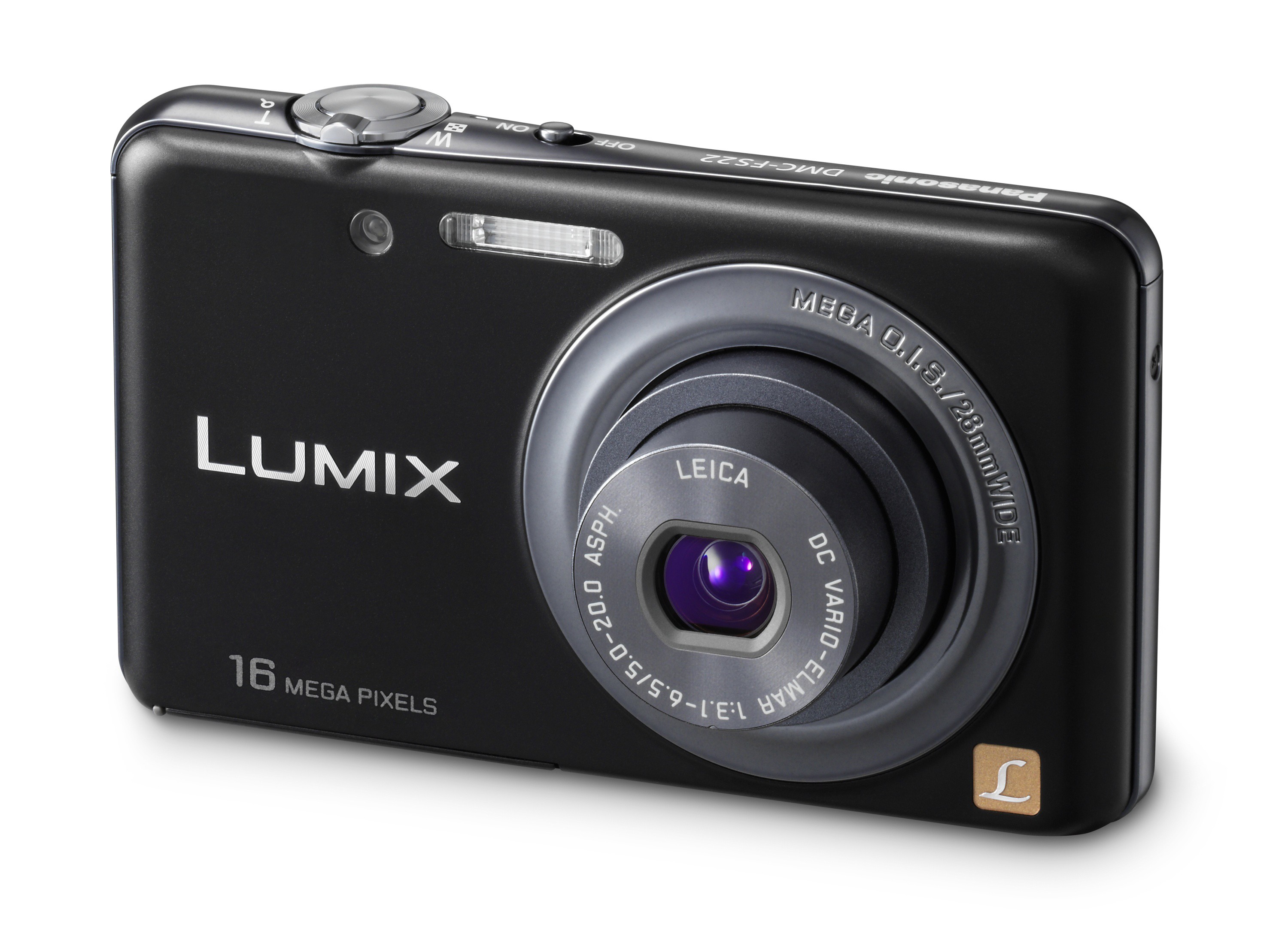 Panasonic Lumix DMC-FS22 čierny - fotoapar&aacute;t