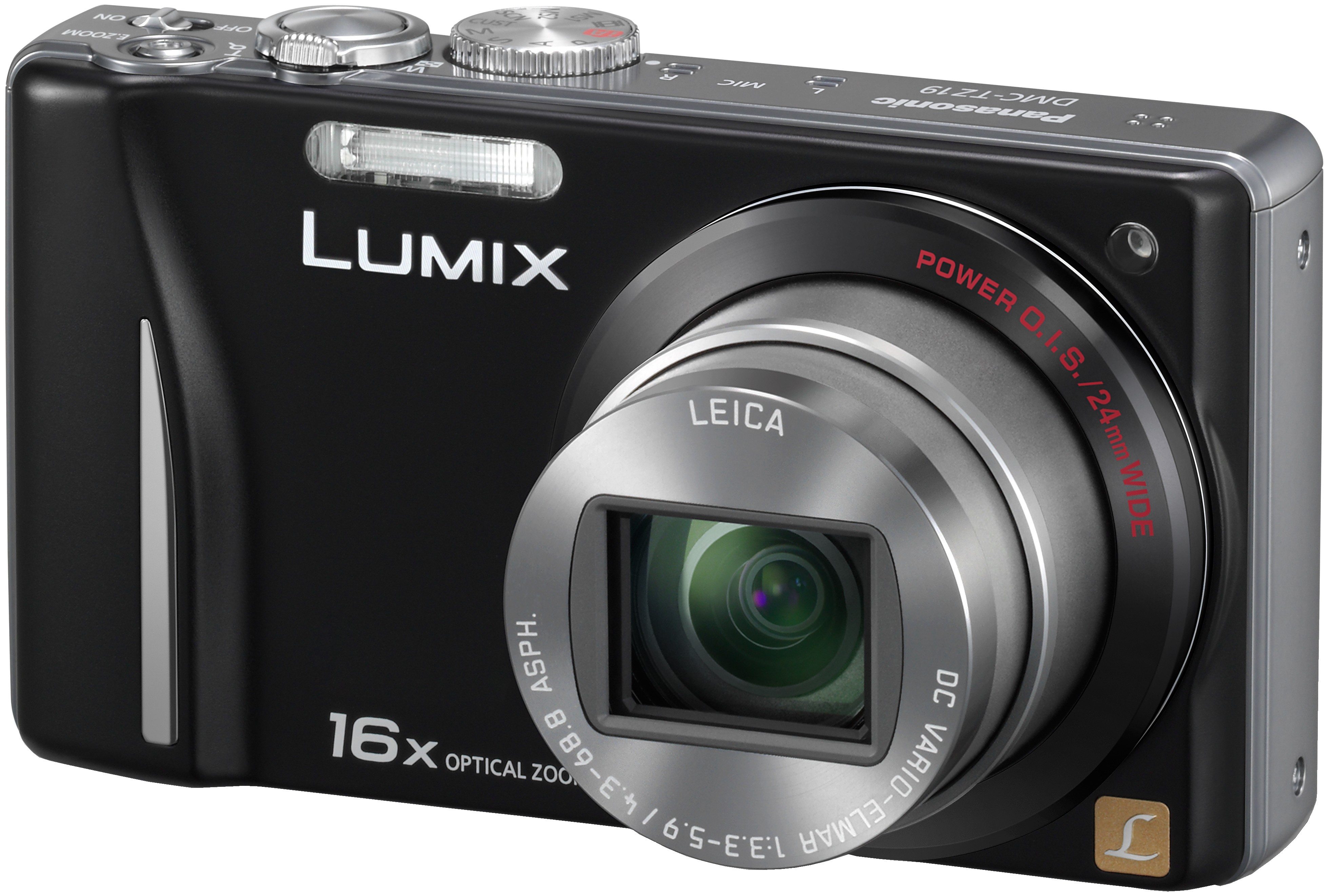 Panasonic Lumix Kompaktkamera DMC-TZ19 (Sort)