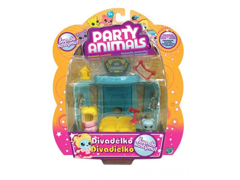 Party animals 2, hrací sada asst 3  EP01225