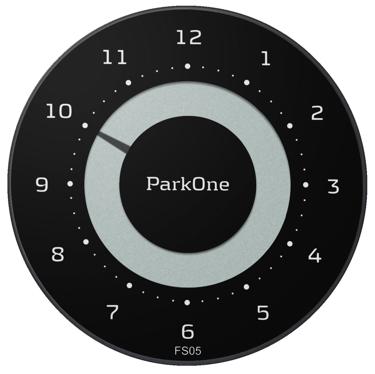 ParkOne elektronisk p-skive (Sort)