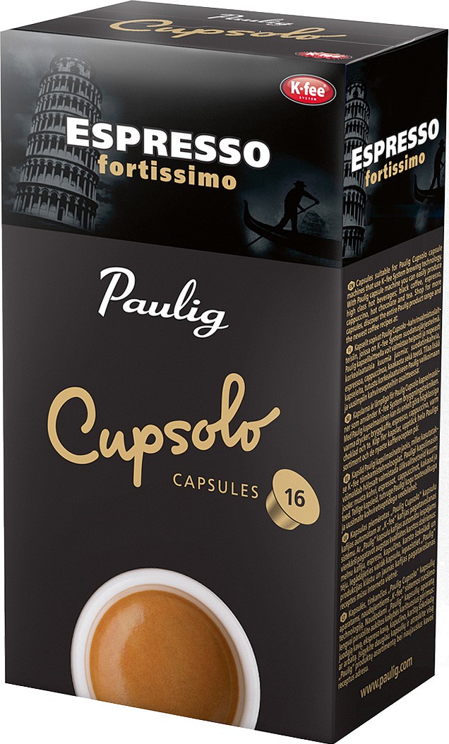 Paulig Cupsolo Espresso Fortissimo kahvikapselit