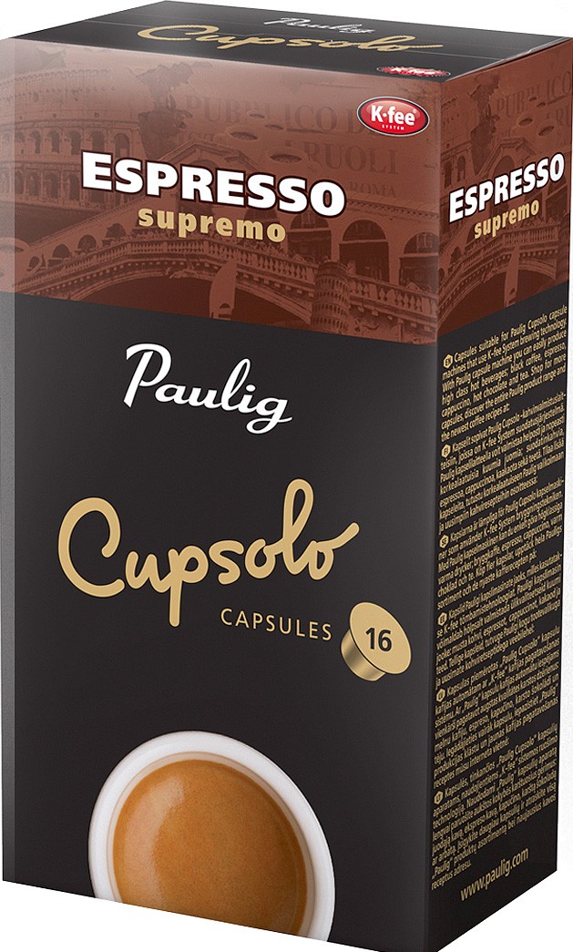 Paulig Cupsolo Espresso Supremo kahvikapselit