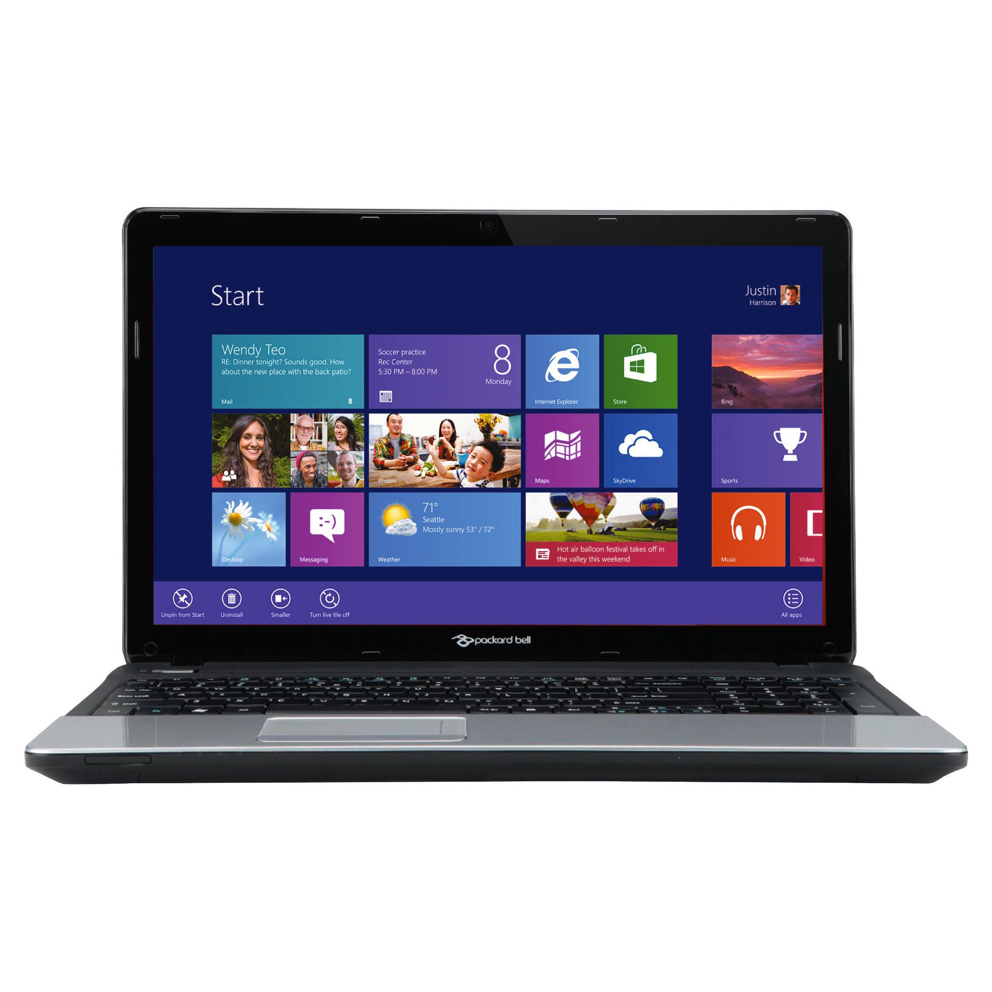 Packard Bell EasyNote TE11HC-B966G50MNKS NX.C1FES.061 černý - notebook