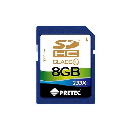 Pretec SDHC 8GB PC10SDHC08G - paměťová karta