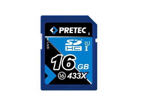Pretec SDHC 16GB UHS-I 433x 60/35MB/s PC4SDHC16G - paměťová karta