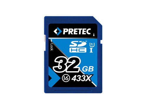 Pretec SDHC 32GB UHS-I 433x 60/35MB/s PC4SDHC32G - paměťová karta