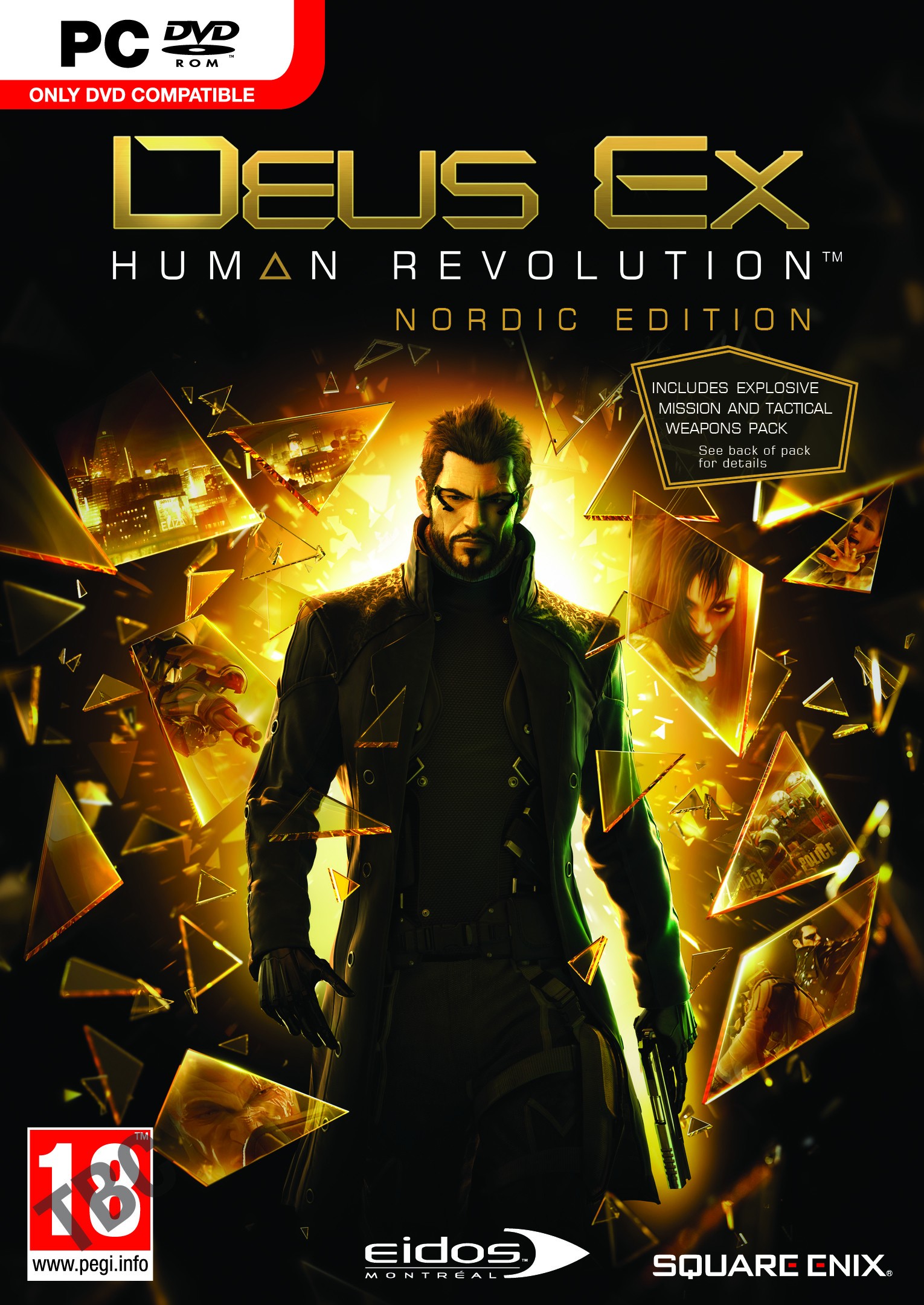 Deus Ex: Human Revolution Nordic Ed (PC)