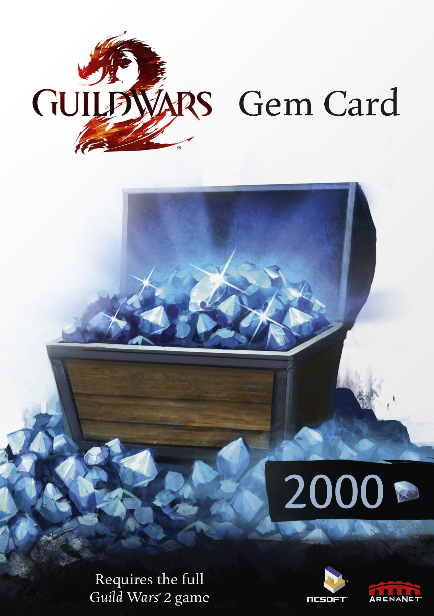 Guild Wars 2 Gem Card (2000 Gems)