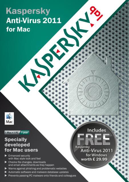 Kaspersky Anti-Virus 2011 For Mac