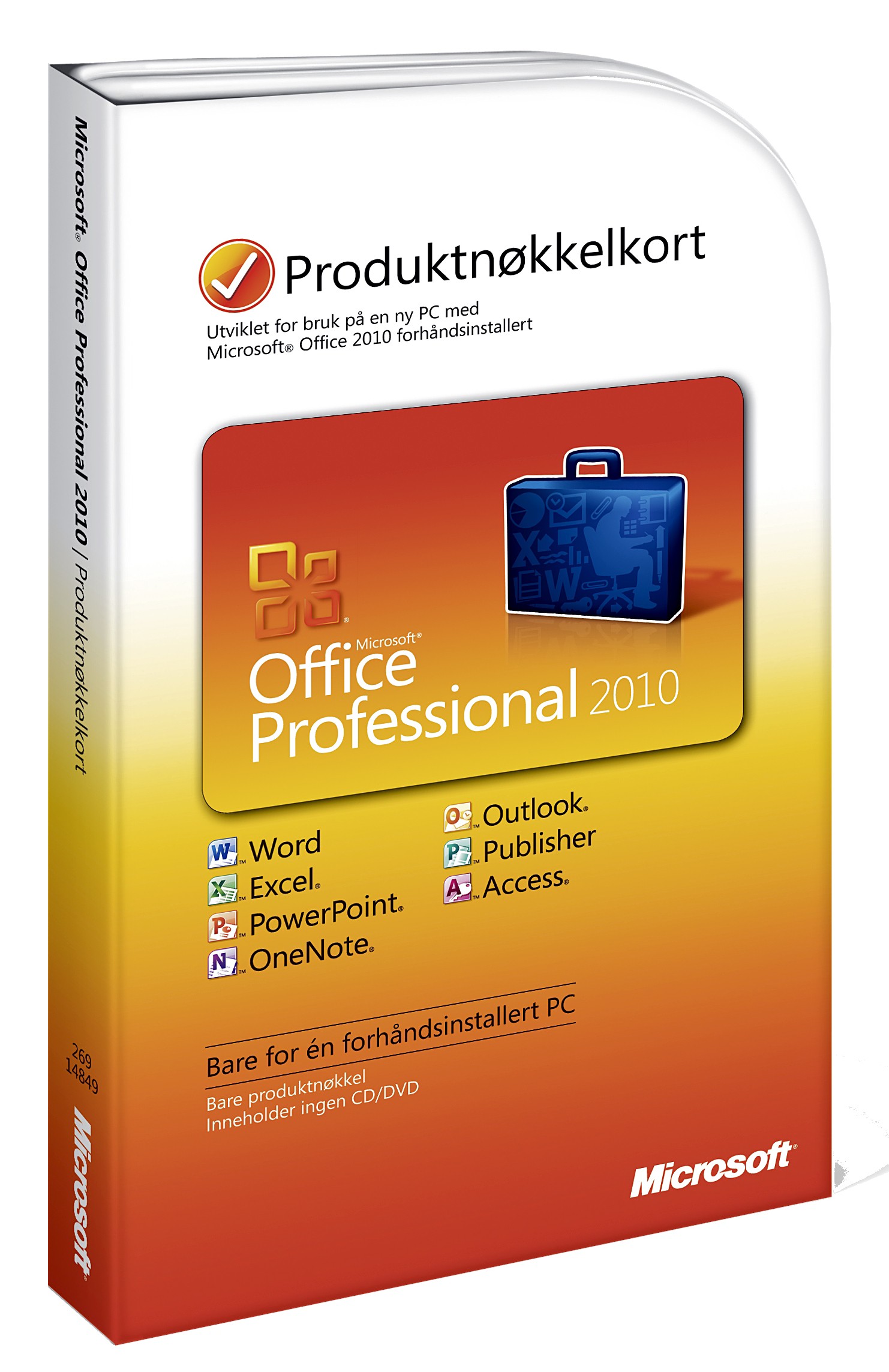 Microsoft Office 2010 Pro.32/64 lisens