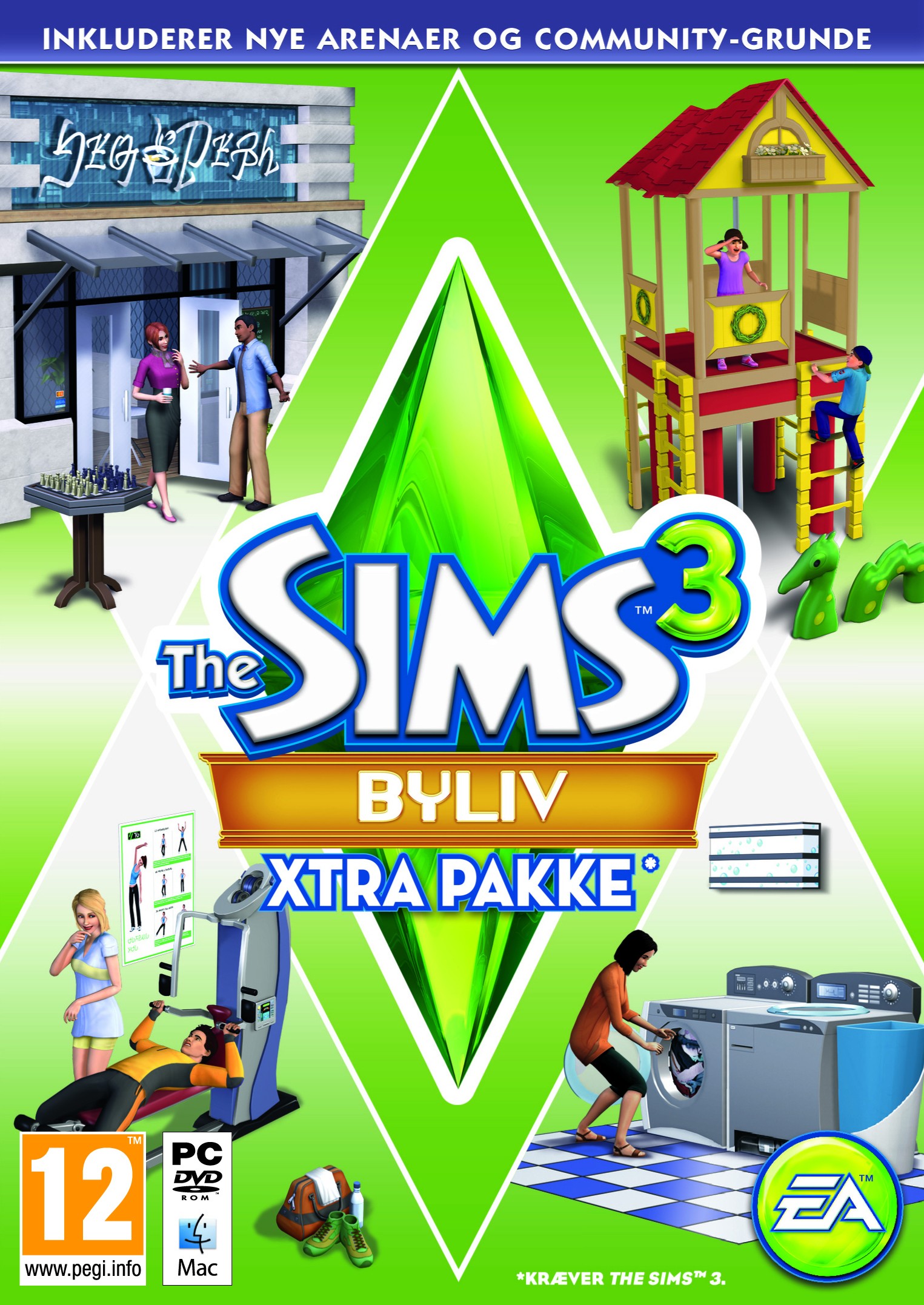 The Sims 3: Byliv Xtra-Pakke (PC)