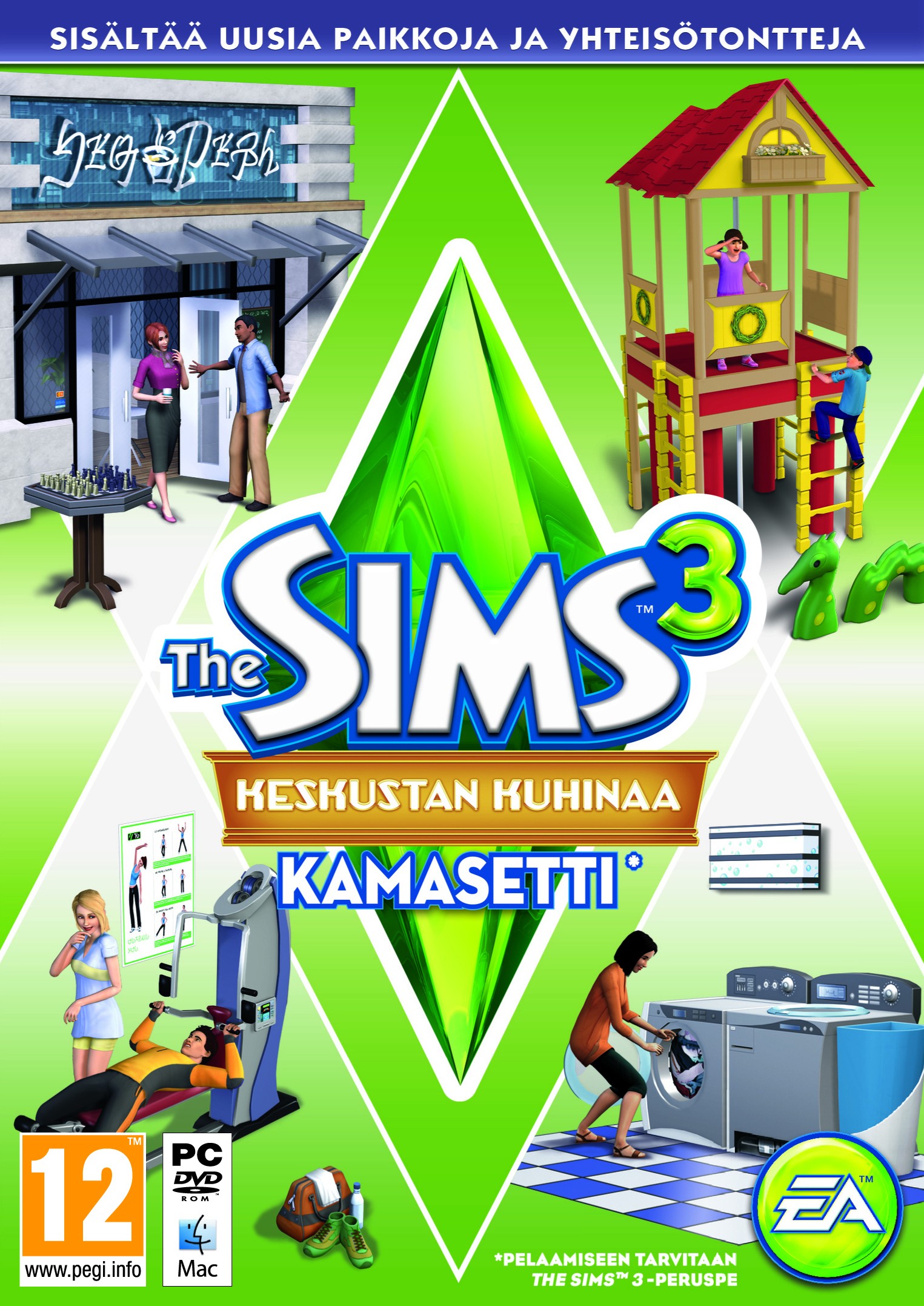 The Sims 3: Keskustan Kuhinaa Kamasetti (PC)
