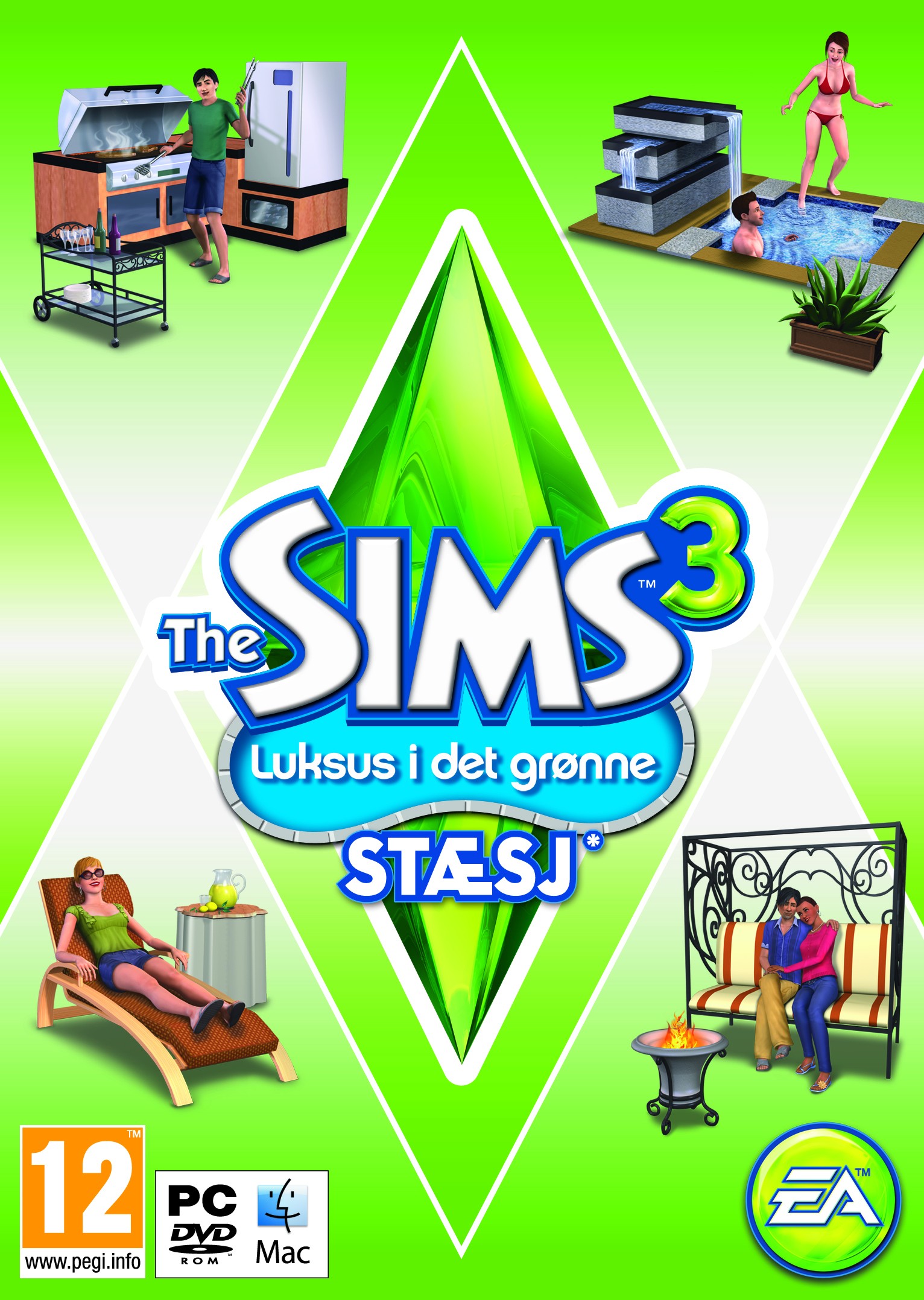 The Sims 3: Luksus i det grønne: Stæsj (PC)