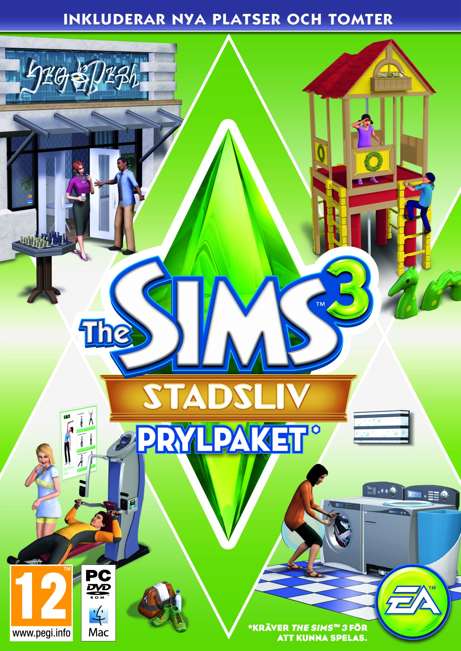 The Sims 3: Stadsliv Prylpaket (PC)