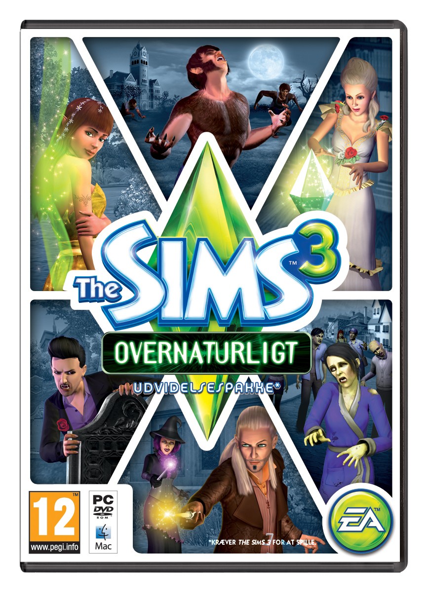 The Sims 3: Overnaturligt - Udvidelsespakke (PC)