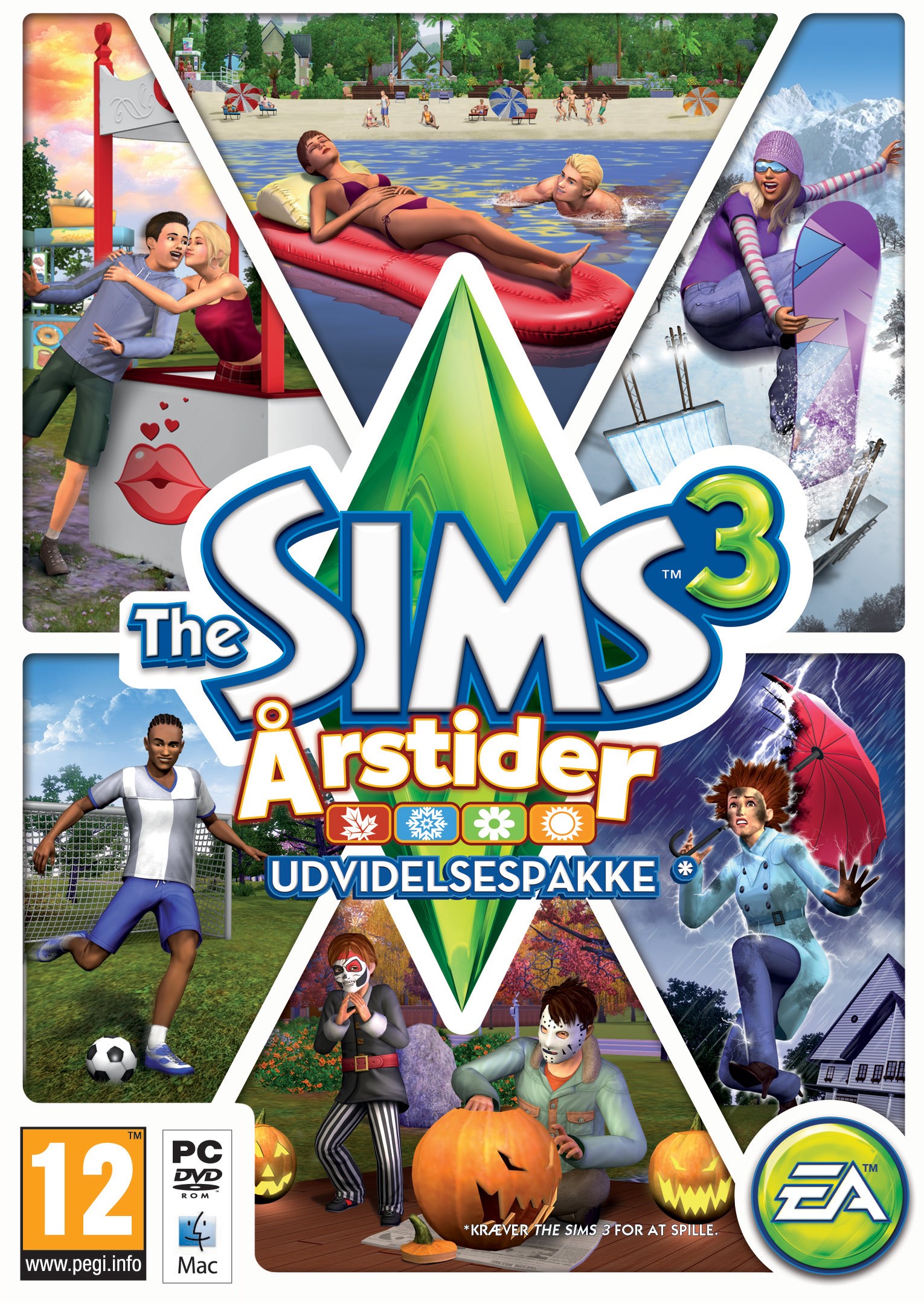 The Sims 3: Årstider udvidelsespakke (PC)