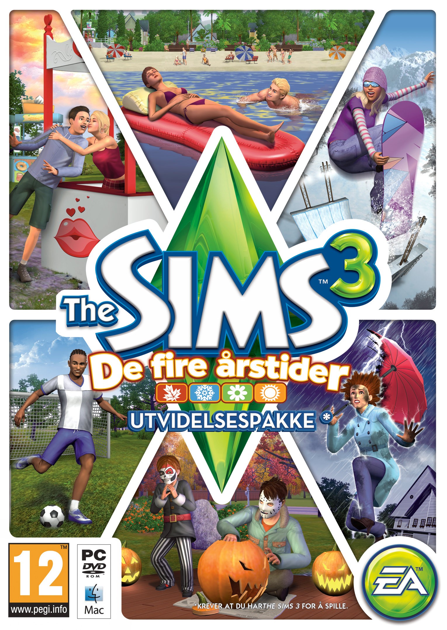 The Sims 3: De fire årstider (PC)