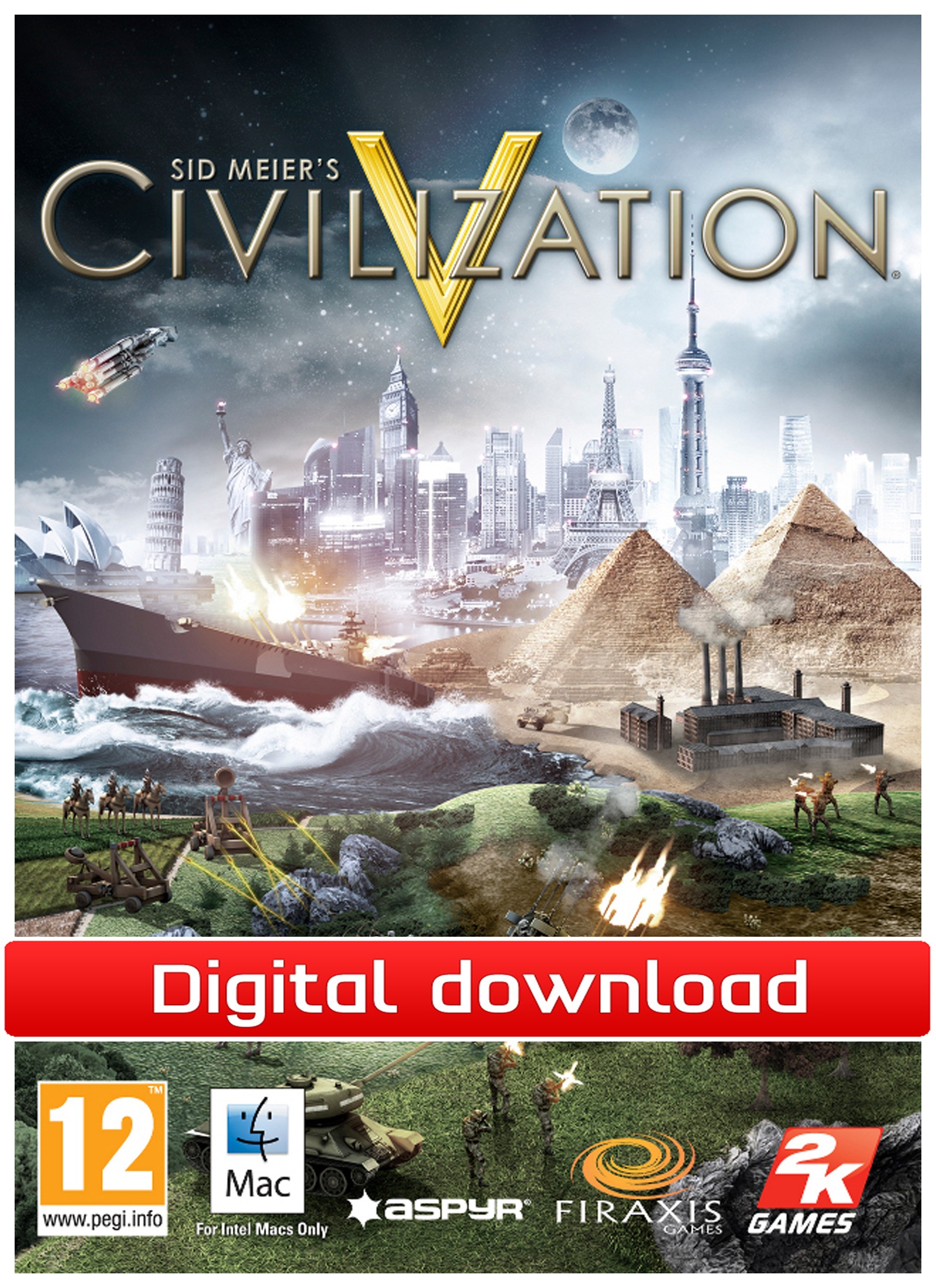 Sid Meier's Civilization 5 (Mac nedlastning)