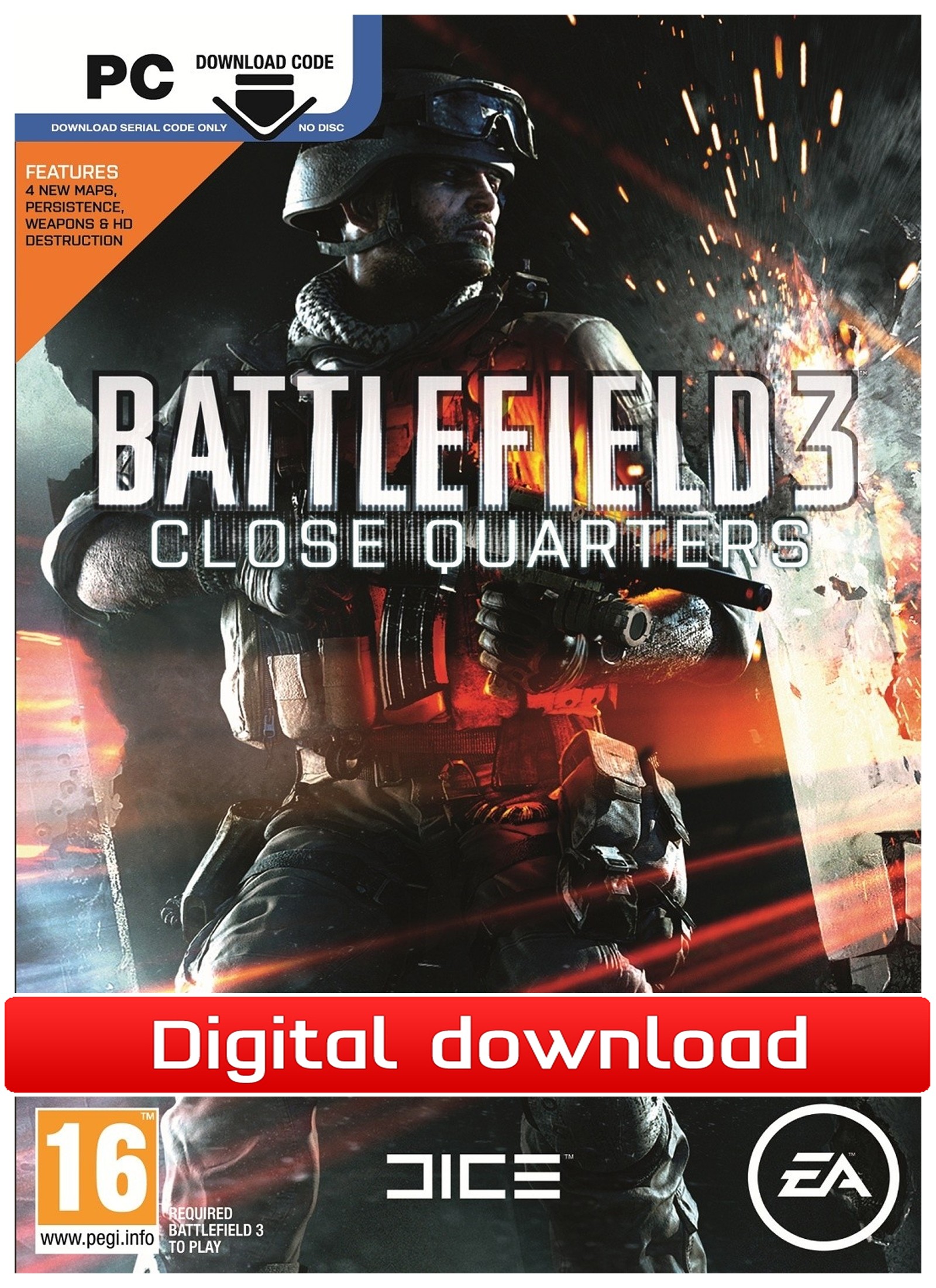 Battlefield 3: Close Quarters (digital download)