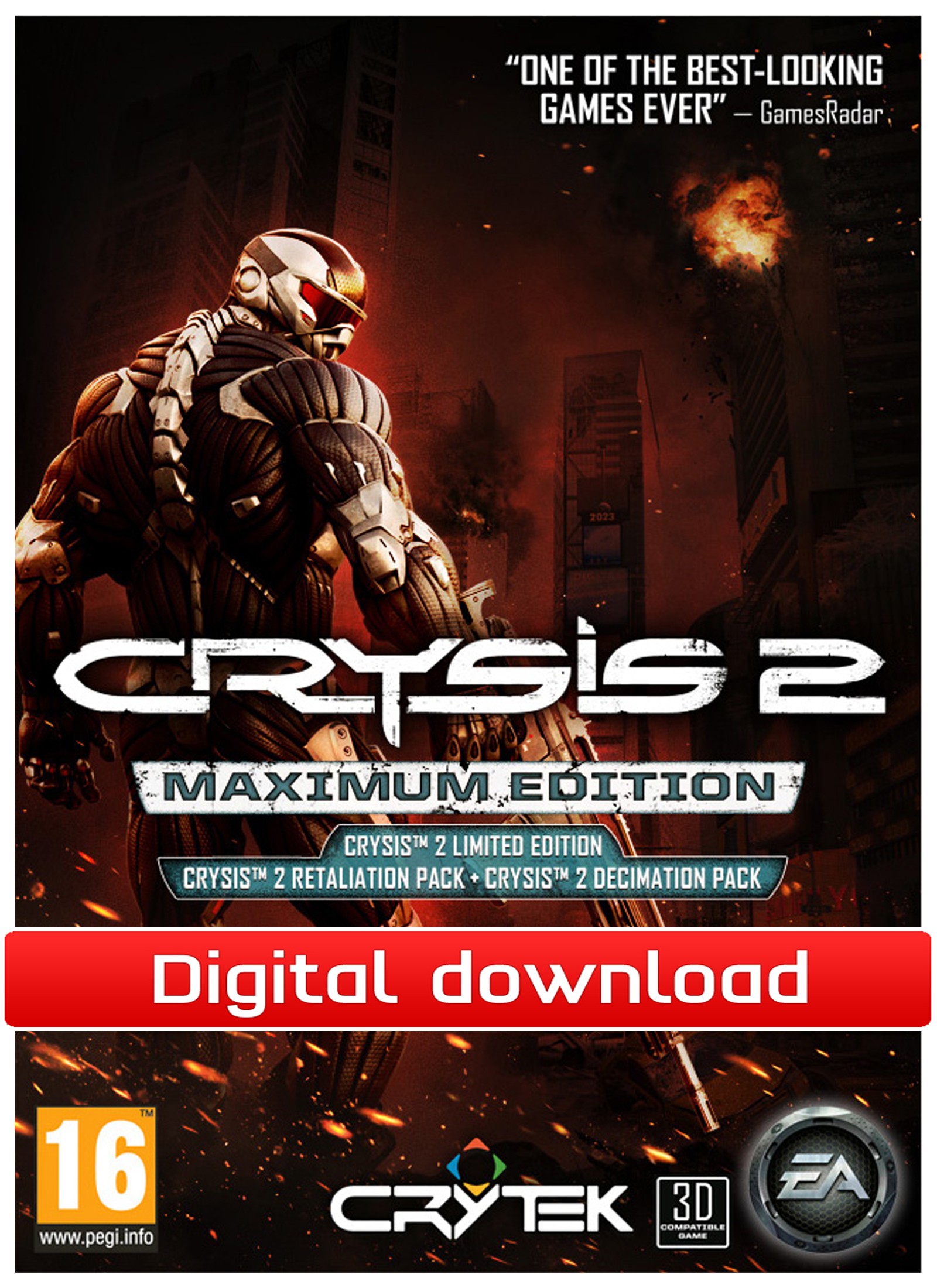 Crysis 2 Maximum Edition (digital download)