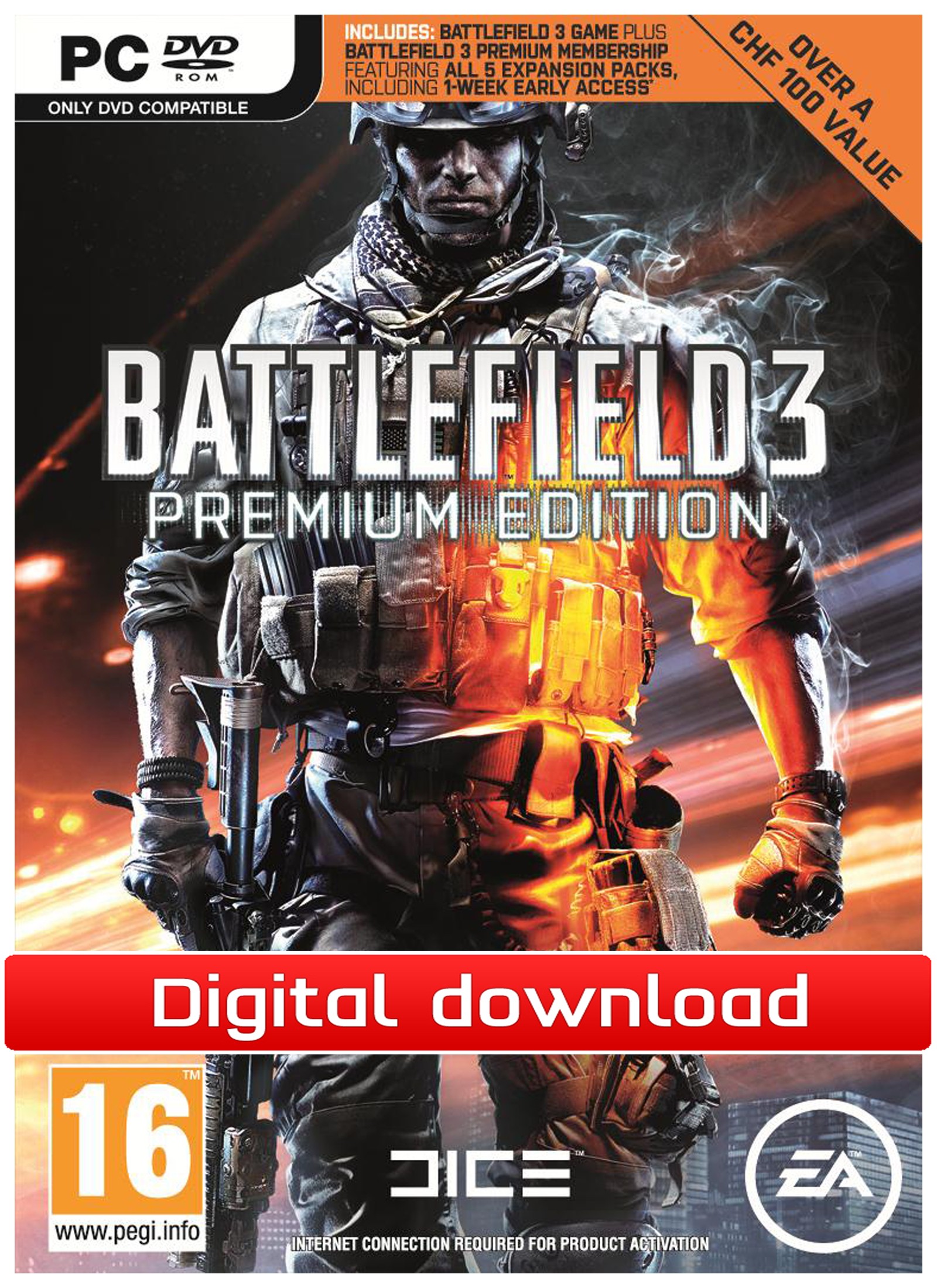 Battlefield 3: Premium Edition (digital download)