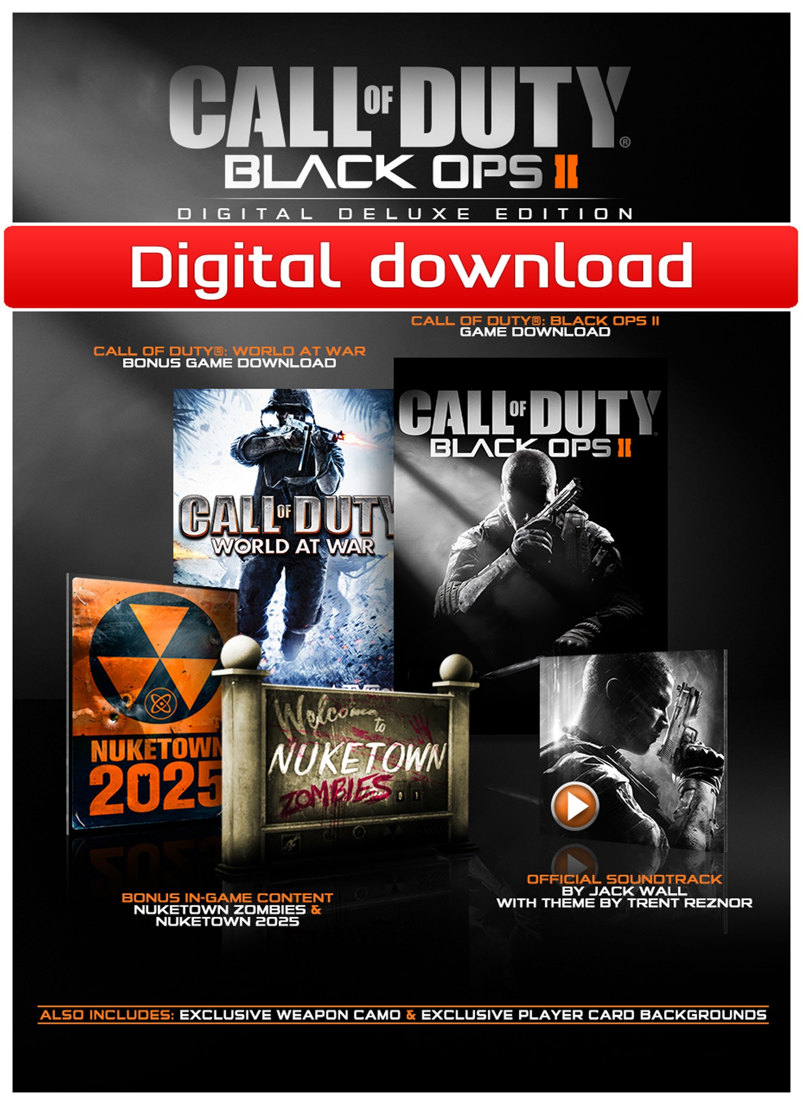Call of Duty: Black Ops 2 -Deluxe Edition (Nedladdning)