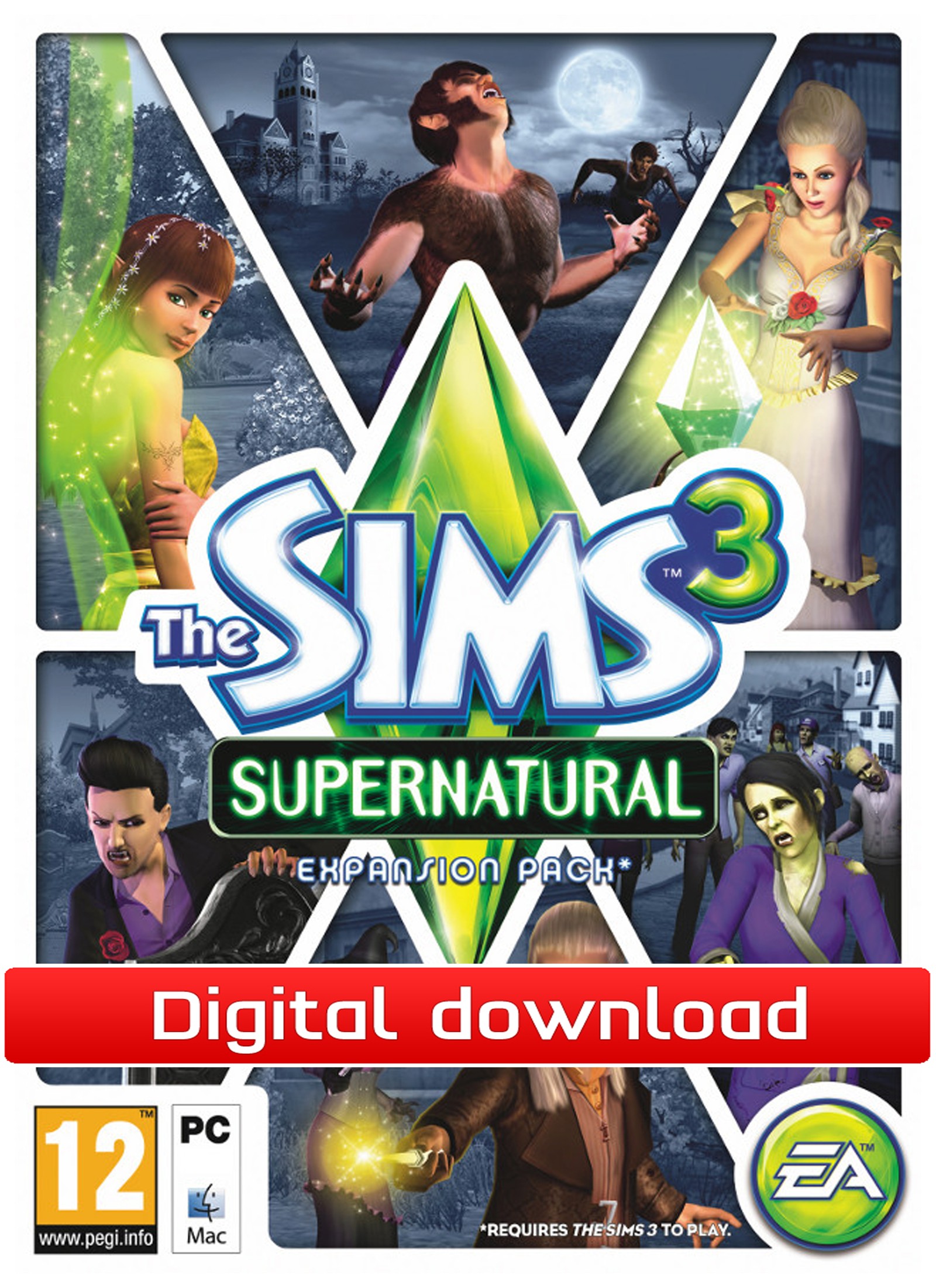 The Sims 3: Supernatural (Download)