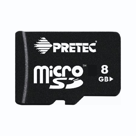 Pretec microSDHC 8GB PCMC8GB - paměťová karta