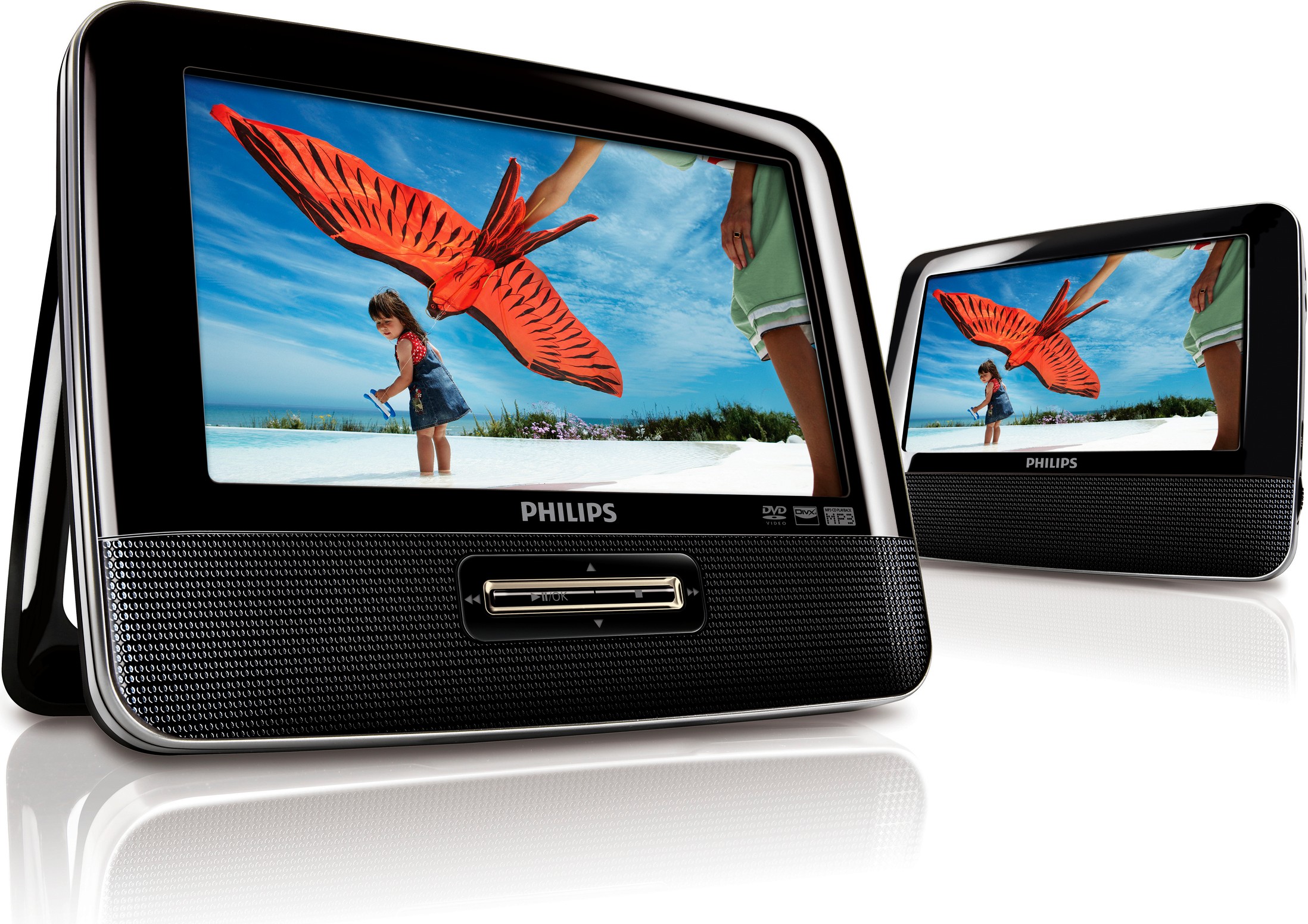 Philips 7" kannettava DVD-soitin