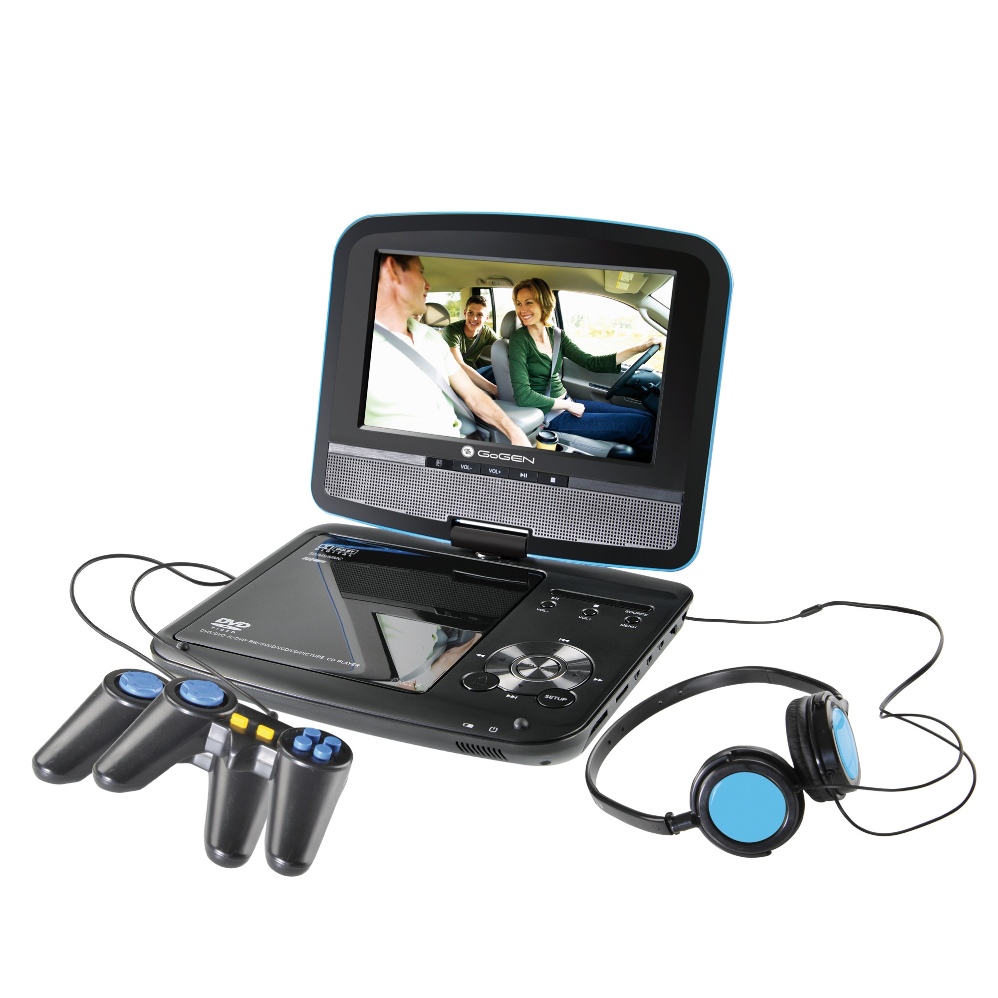Gogen PDXG 772 modrý - DVD prehrávač