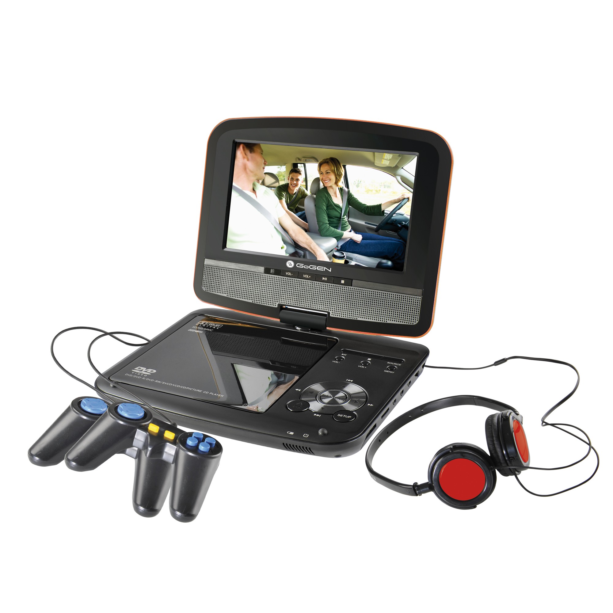 Gogen PDXG 772 red - prenosný DVD prehrávač