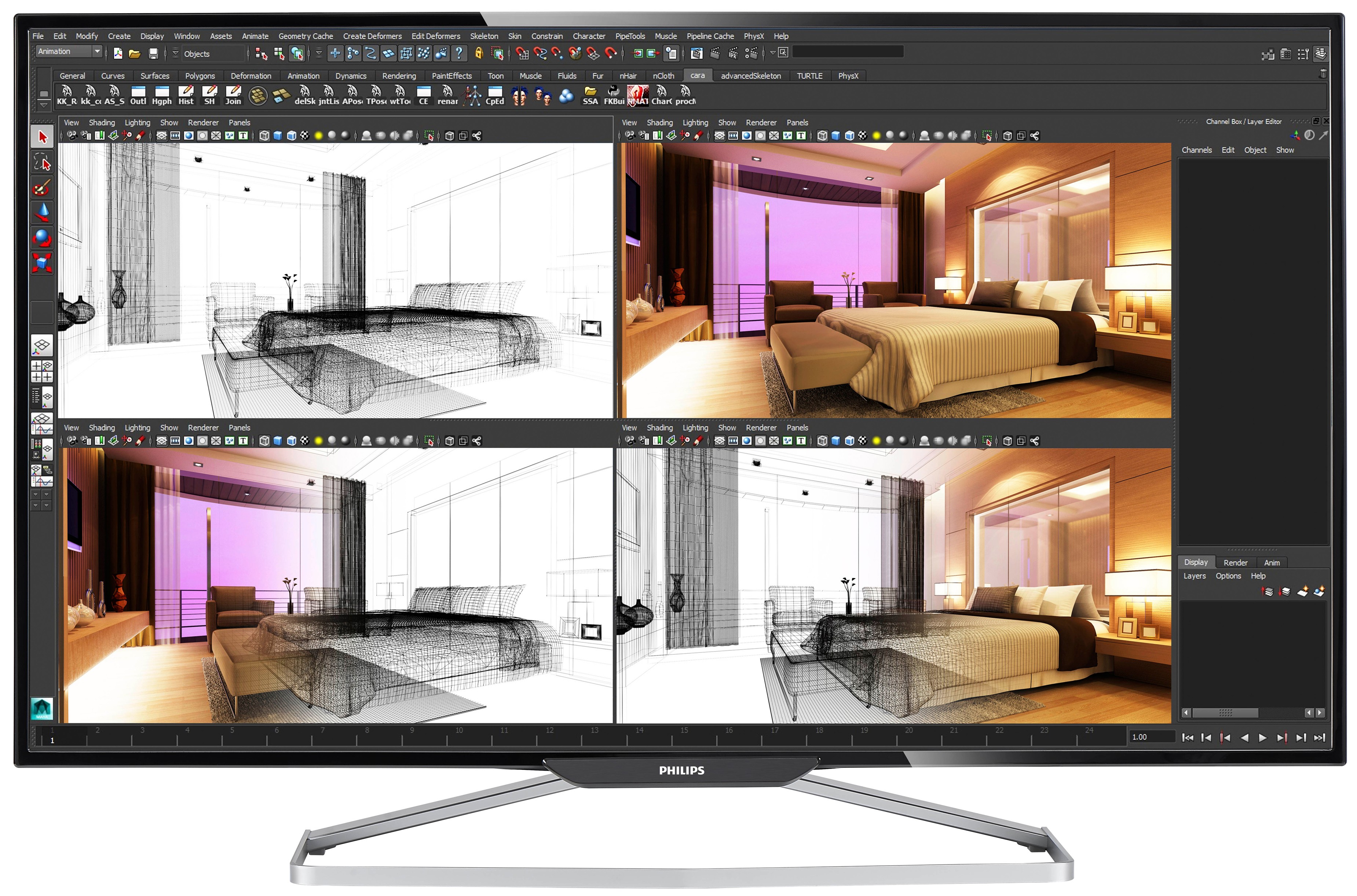Philips Brilliance 40" 4K monitori BDM4065UC