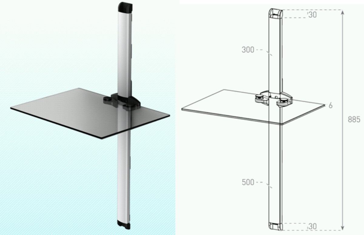 Sonorous PL 2610 stř&iacute;brn&yacute;