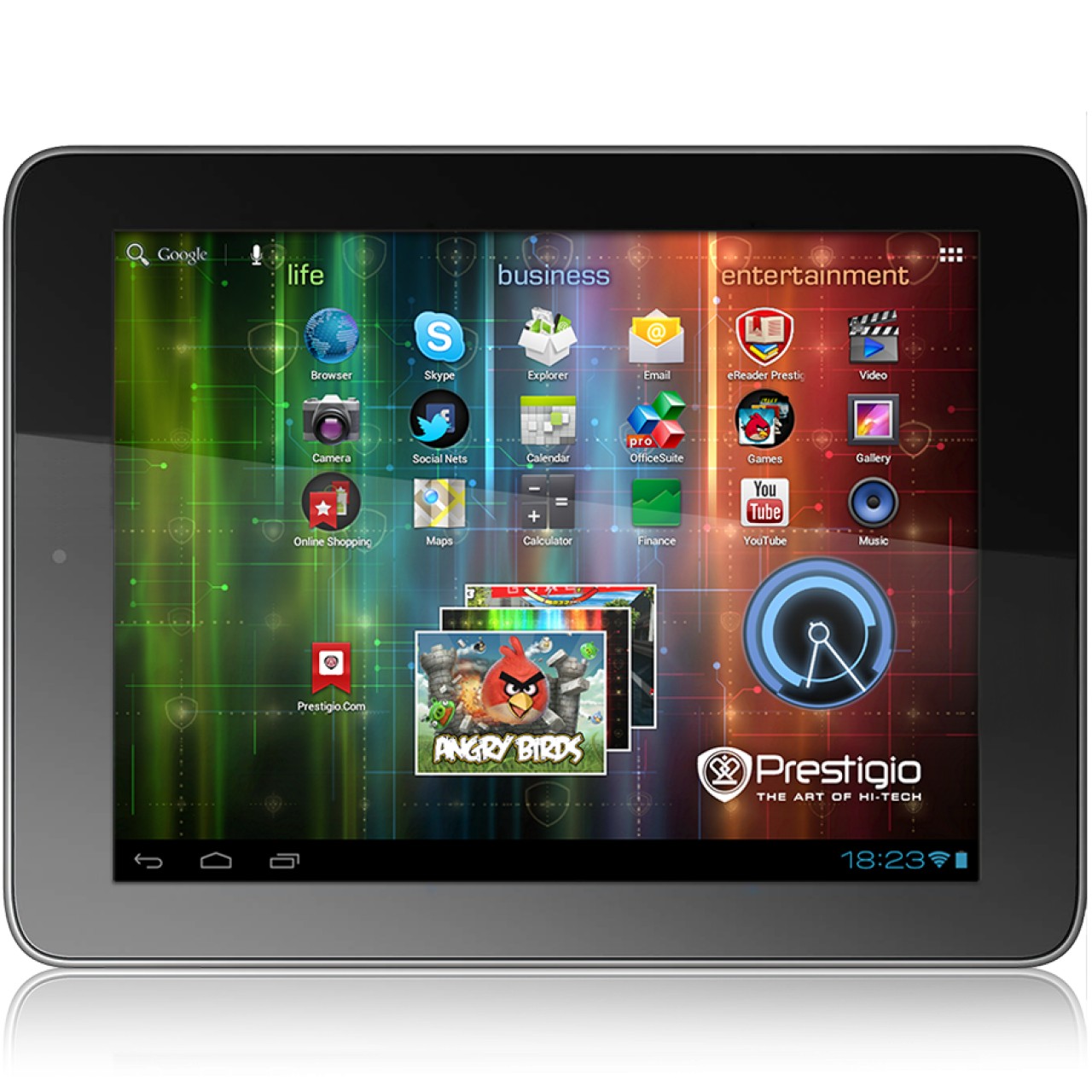 Prestigio MultiPad 8.0 Prime Duo PMP5780D šedý – tablet